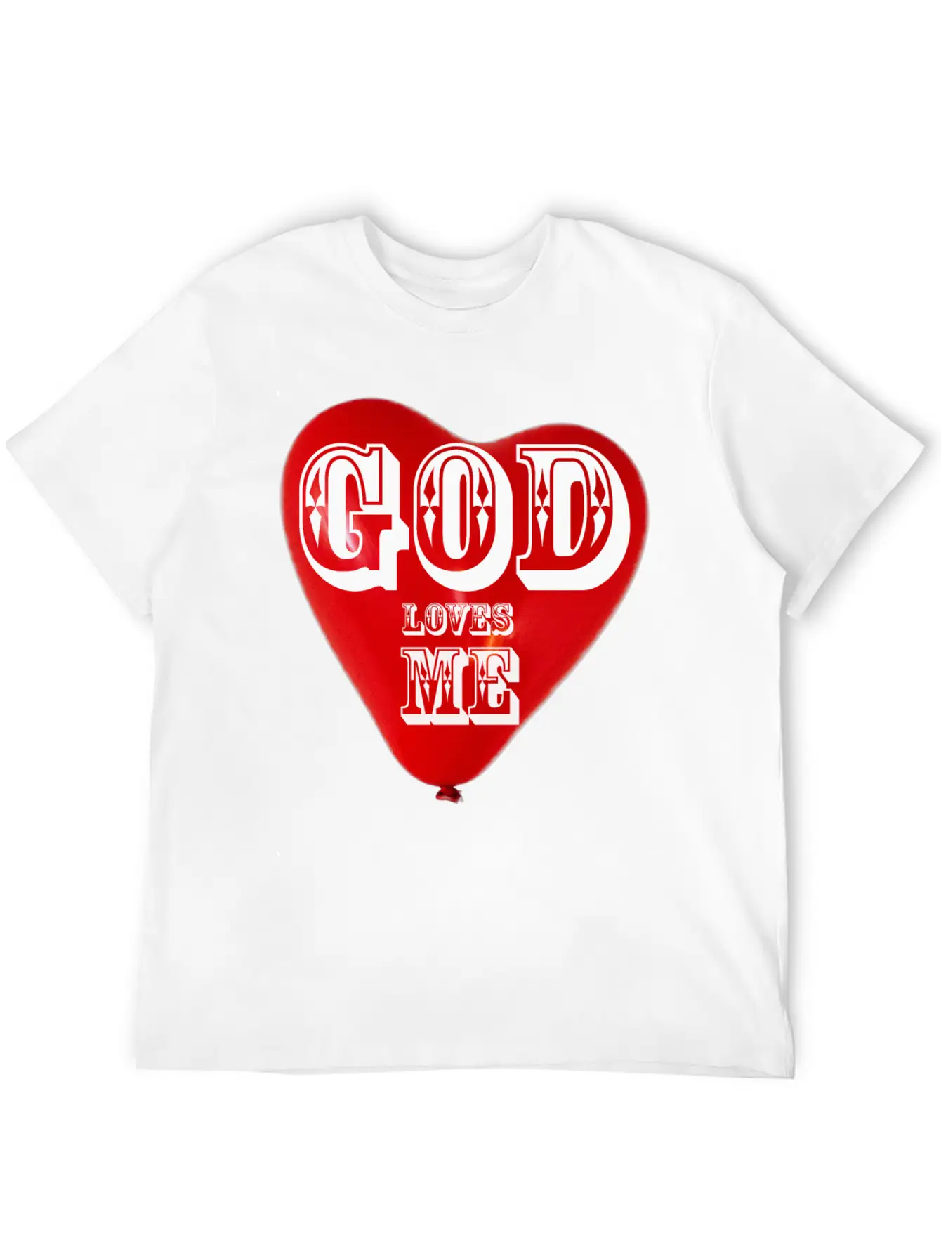God Loves Me Best Selling T Shirts Printed Design Unisex Short Sleeve Soft Cotton T-Shirt – Casual Everyday Wear