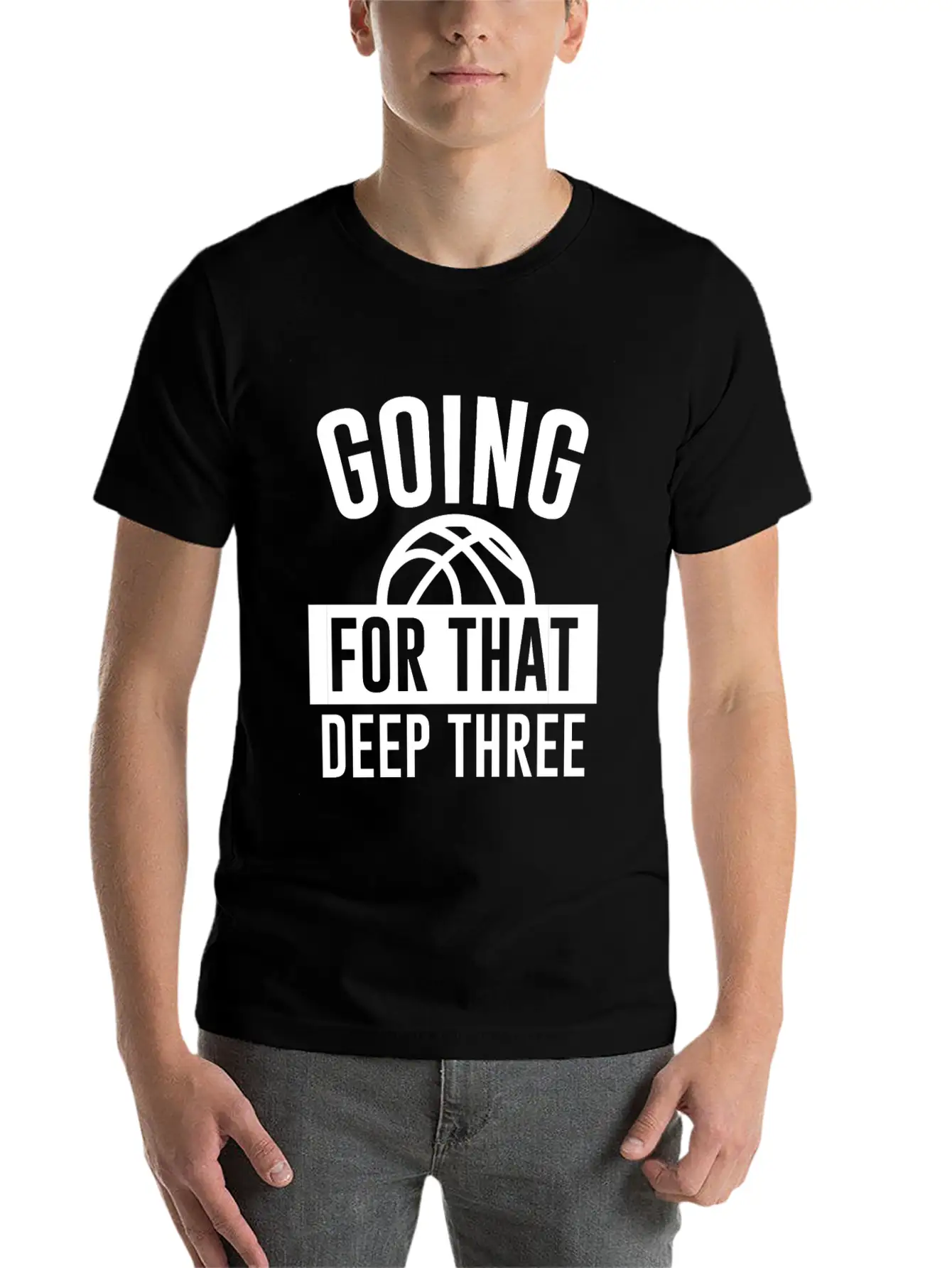 Going For That Deep Three Essential Unisex Summer Tee – Soft Cotton Casual Fit