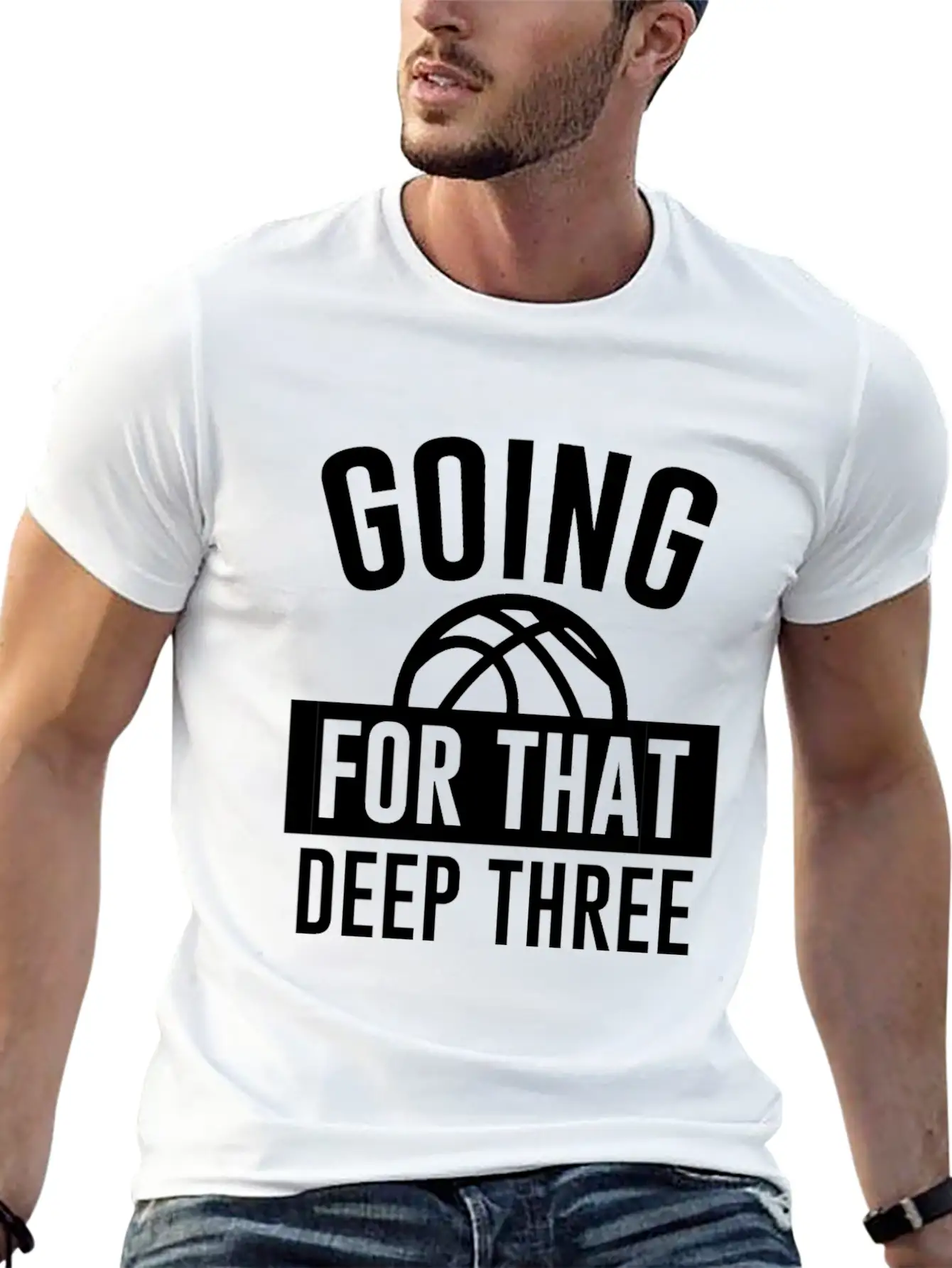 Going For That Deep Three Essential Unisex Summer Tee – Soft Cotton Casual Fit