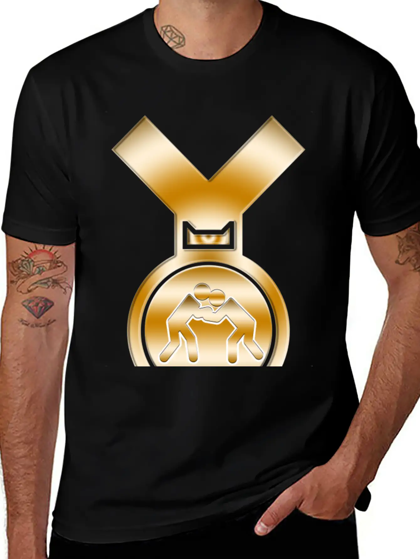 Gold Arts Stylish Everyday T-Shirt – Unisex Basic Cotton Tee