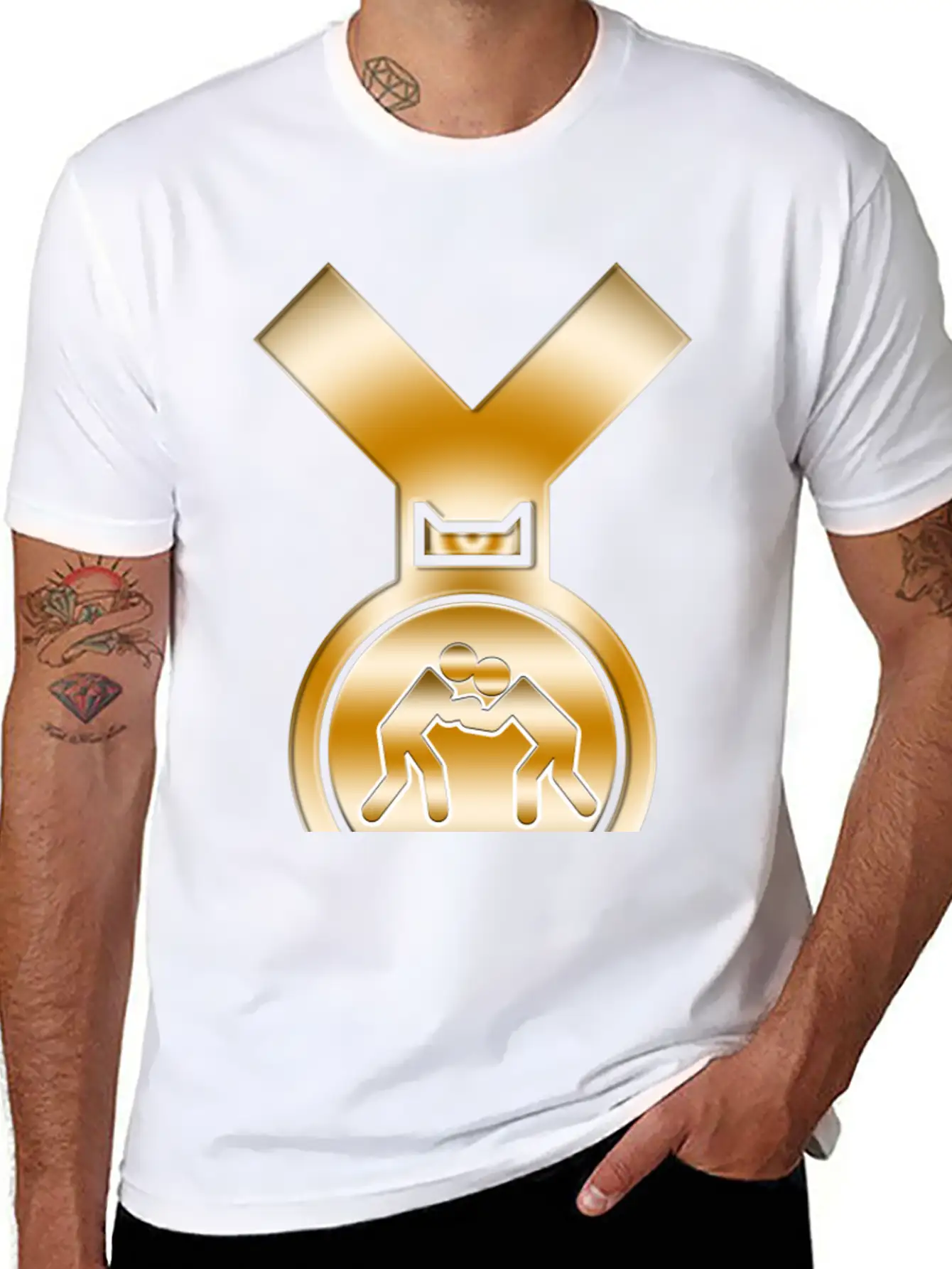 Gold Arts Stylish Everyday T-Shirt – Unisex Basic Cotton Tee