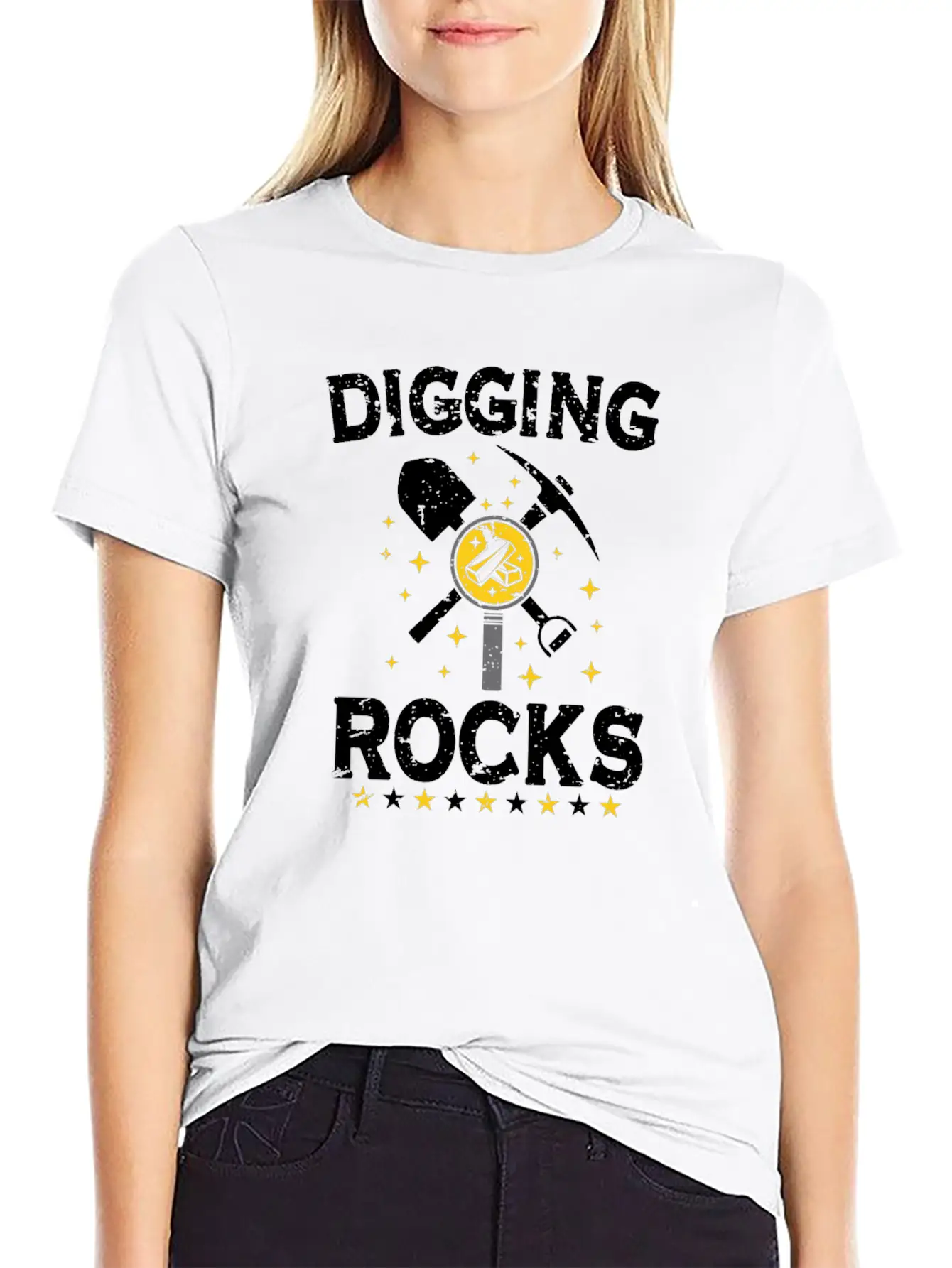 Gold Digging Gold Mining Gold Panning Gold Mine Unisex Casual T-Shirt – Clean Design For Daily Comfort