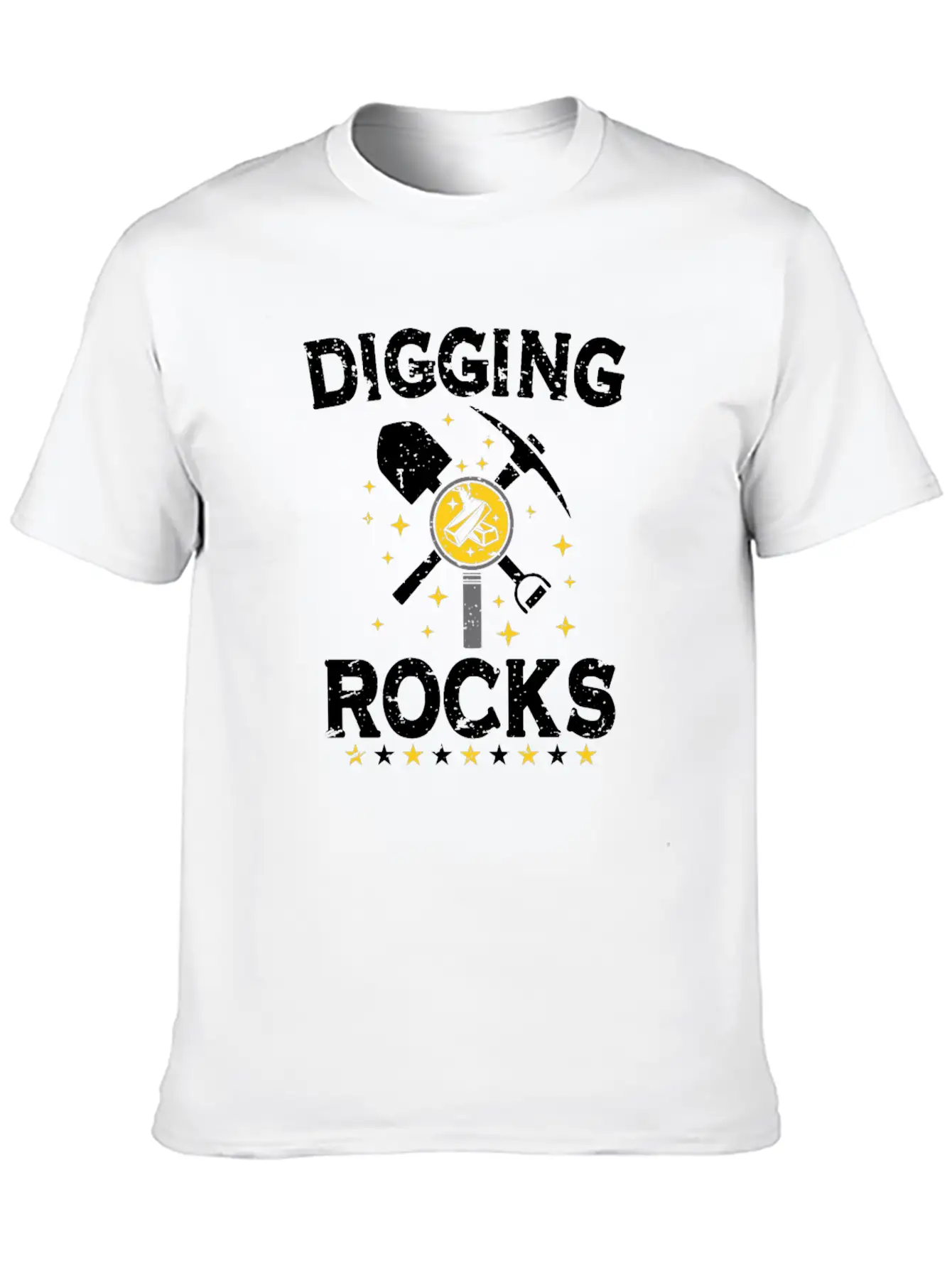 Gold Digging Gold Mining Gold Panning Gold Mine Unisex Casual T-Shirt – Clean Design For Daily Comfort