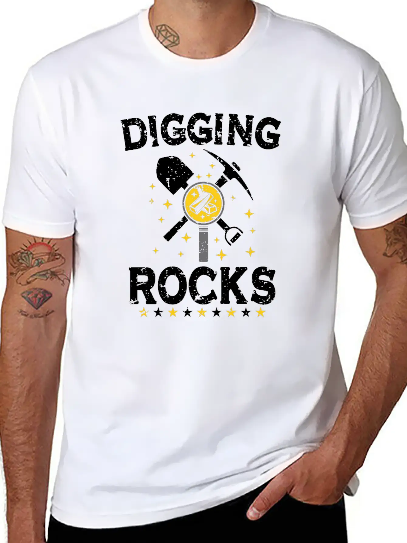 Gold Digging Gold Mining Gold Panning Gold Mine Unisex Casual T-Shirt – Clean Design For Daily Comfort