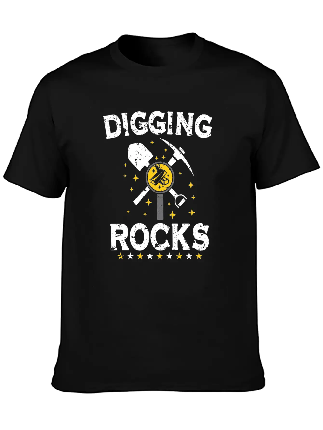 Gold Digging Gold Mining Gold Panning Gold Mine Unisex Casual T-Shirt – Clean Design For Daily Comfort