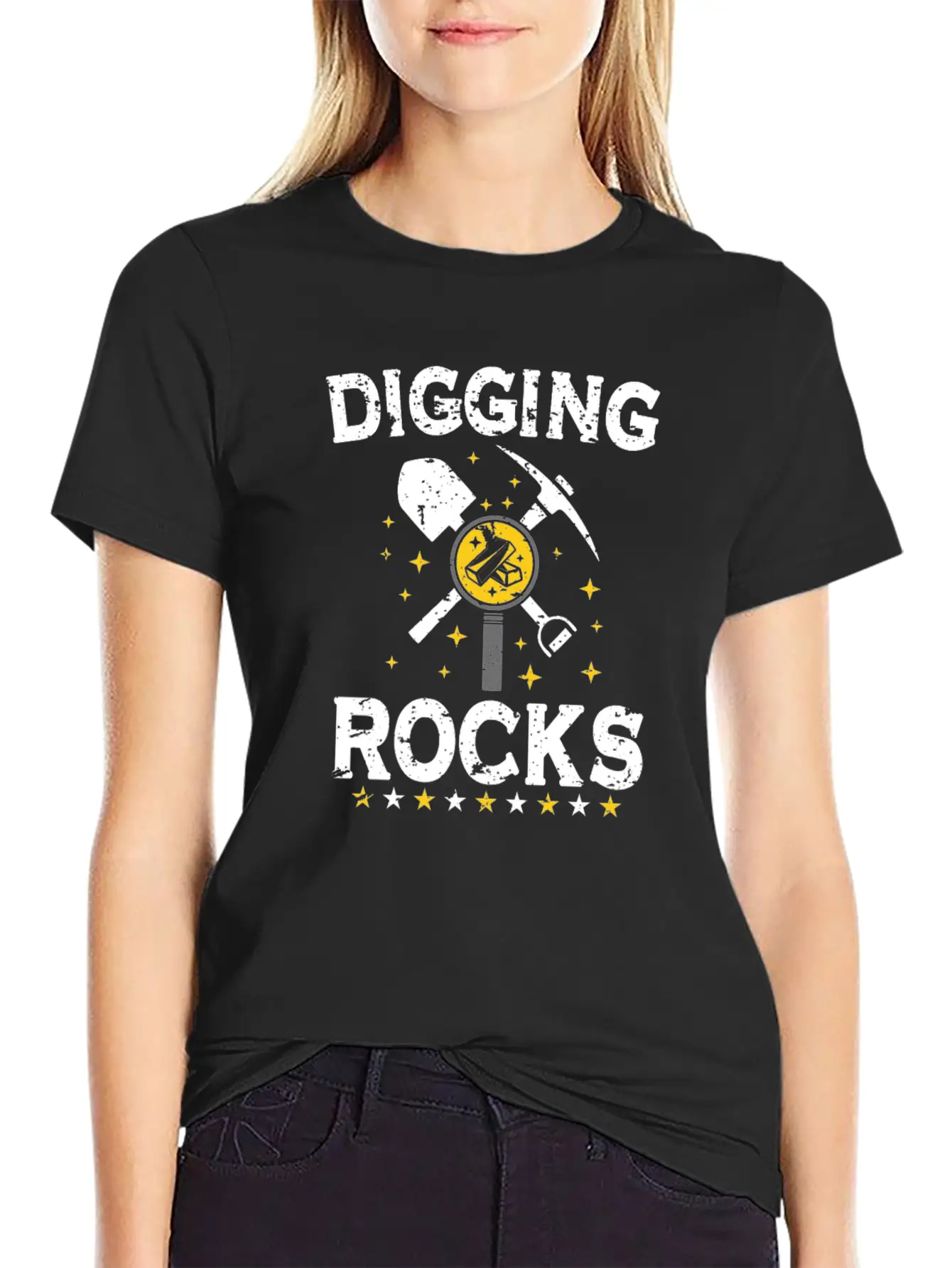 Gold Digging Gold Mining Gold Panning Gold Mine Unisex Casual T-Shirt – Clean Design For Daily Comfort