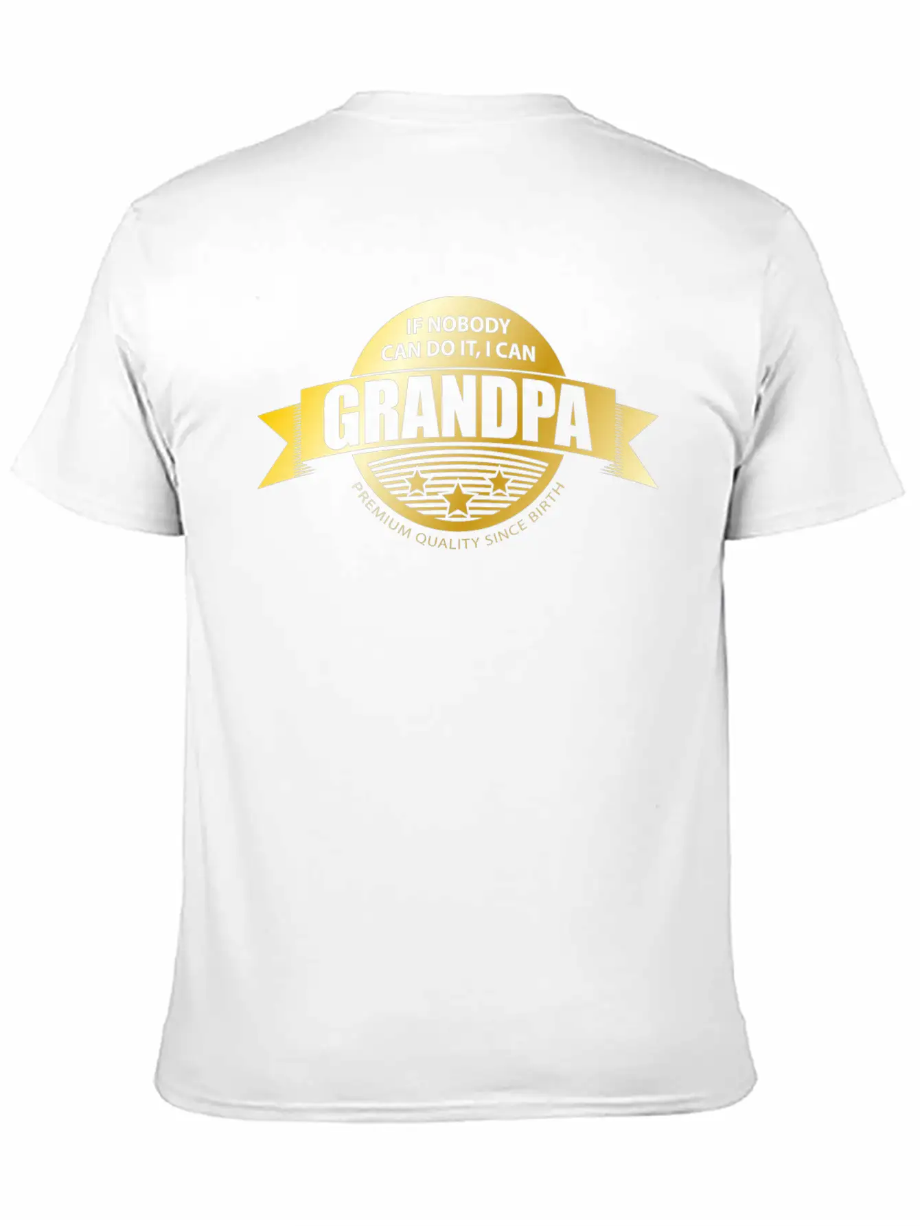 Gold Medal, Grandpa Essential Unisex Summer Tee – Soft Cotton Casual Fit