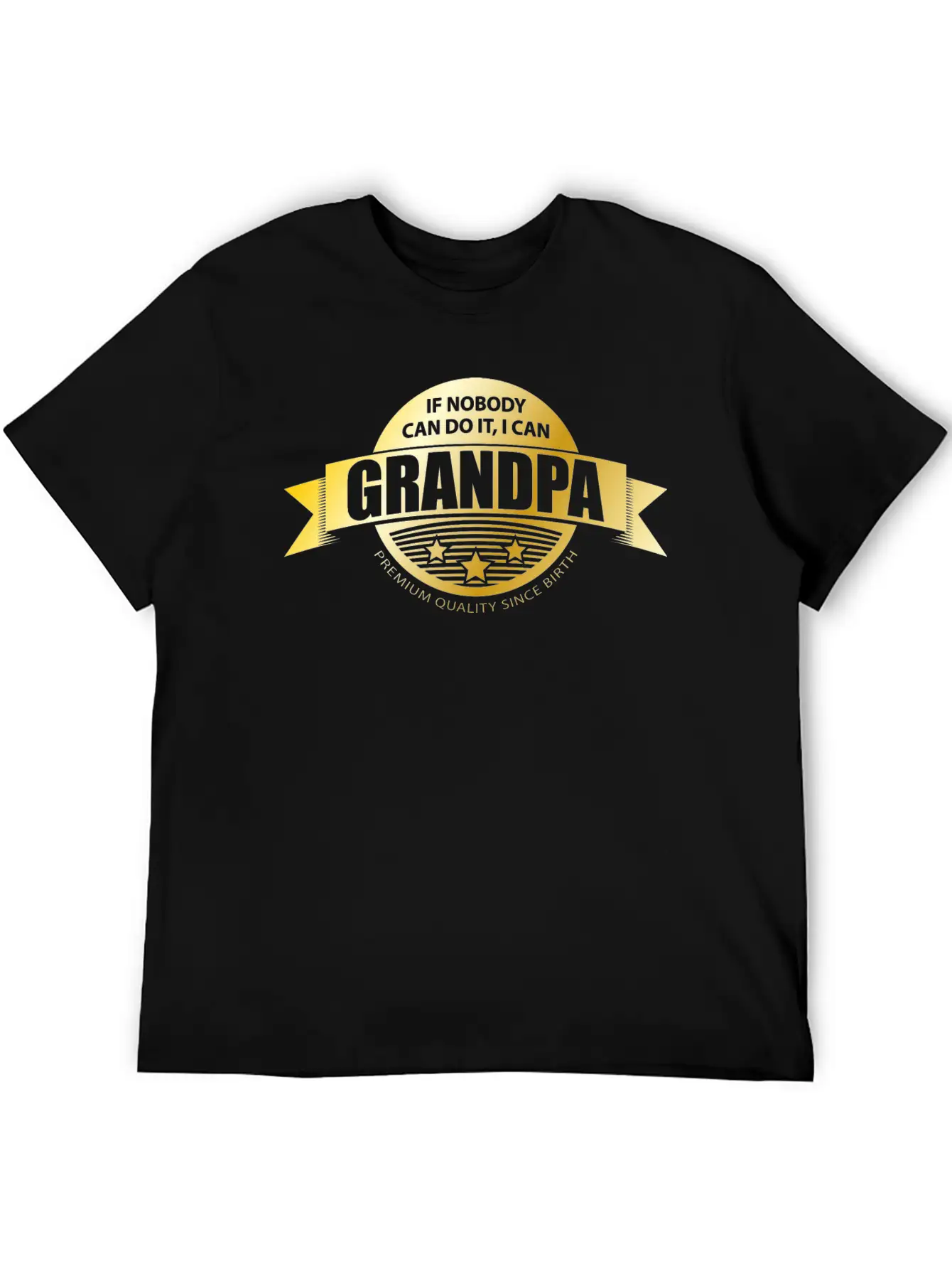 Gold Medal, Grandpa Essential Unisex Summer Tee – Soft Cotton Casual Fit