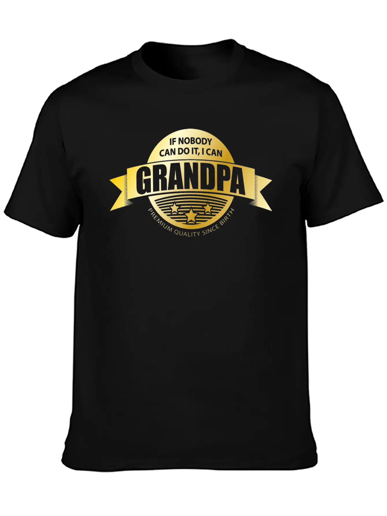 Gold Medal, Grandpa Essential Unisex Summer Tee – Soft Cotton Casual Fit