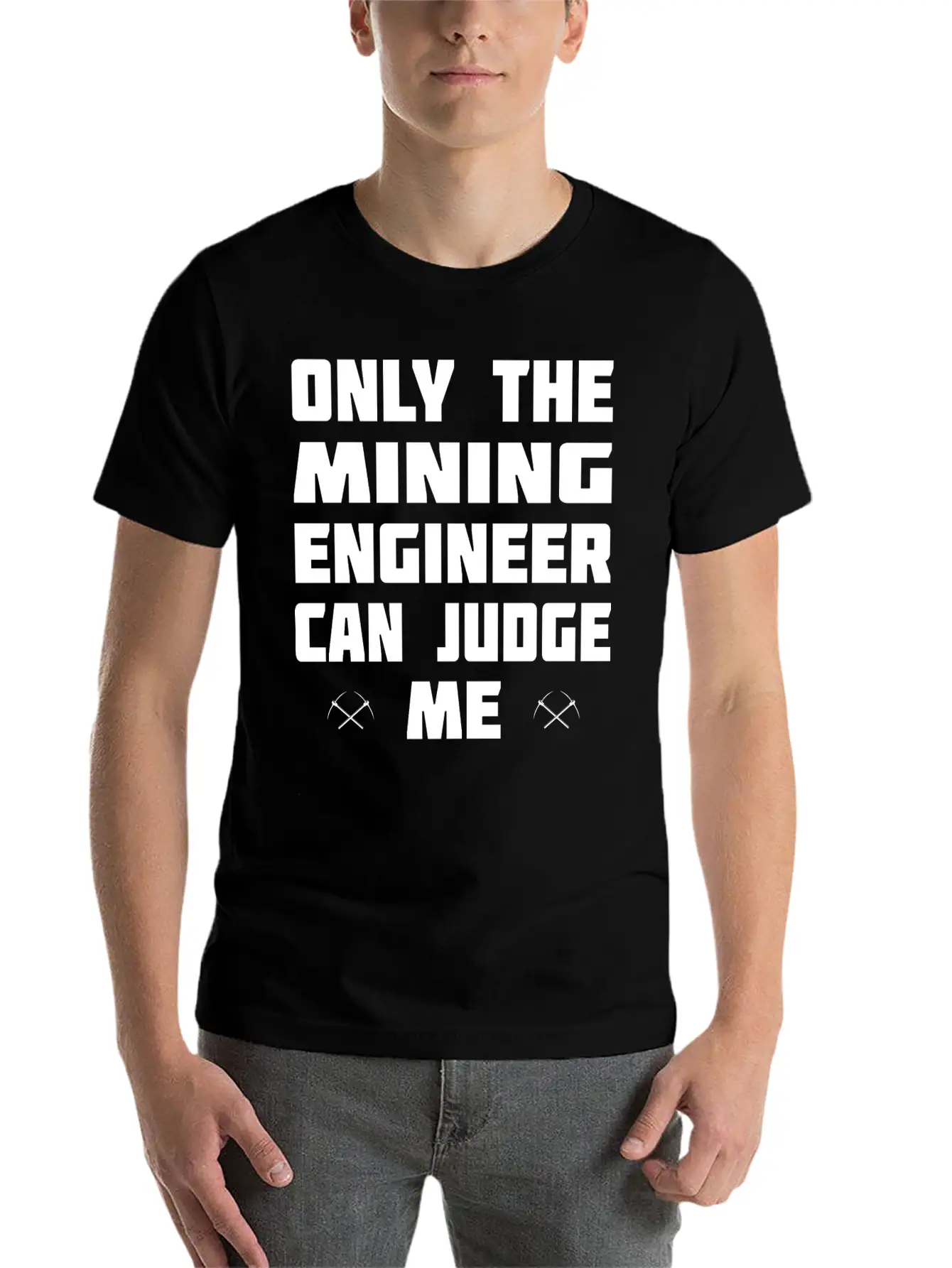Gold Mining Unisex Short Sleeve Soft Cotton T-Shirt – Casual Everyday Wear