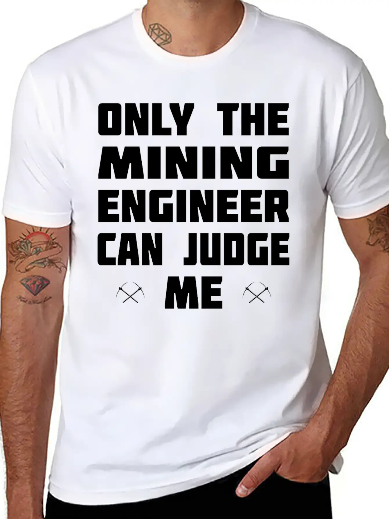 Gold Mining Unisex Short Sleeve Soft Cotton T-Shirt – Casual Everyday Wear