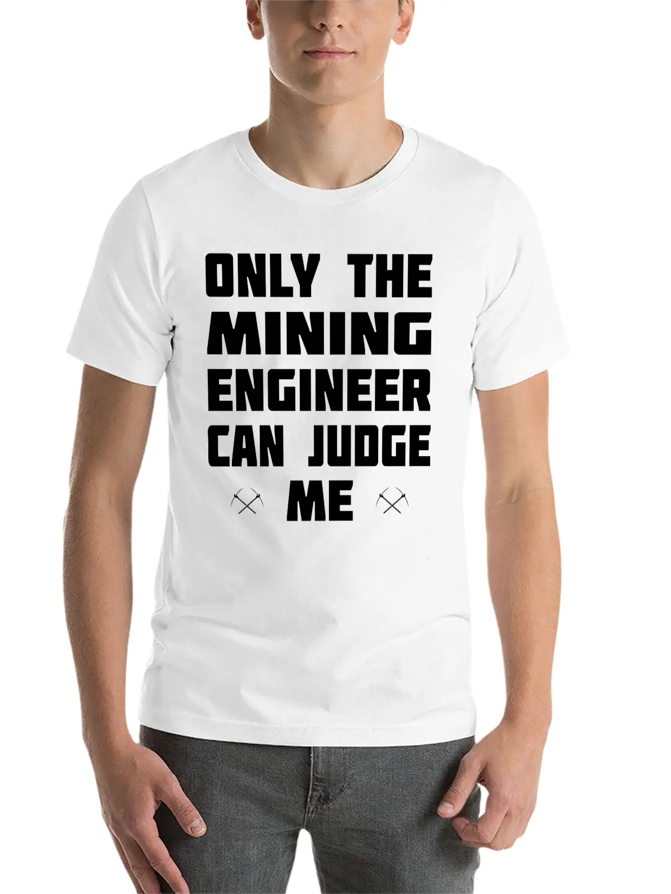 Gold Mining Unisex Short Sleeve Soft Cotton T-Shirt – Casual Everyday Wear