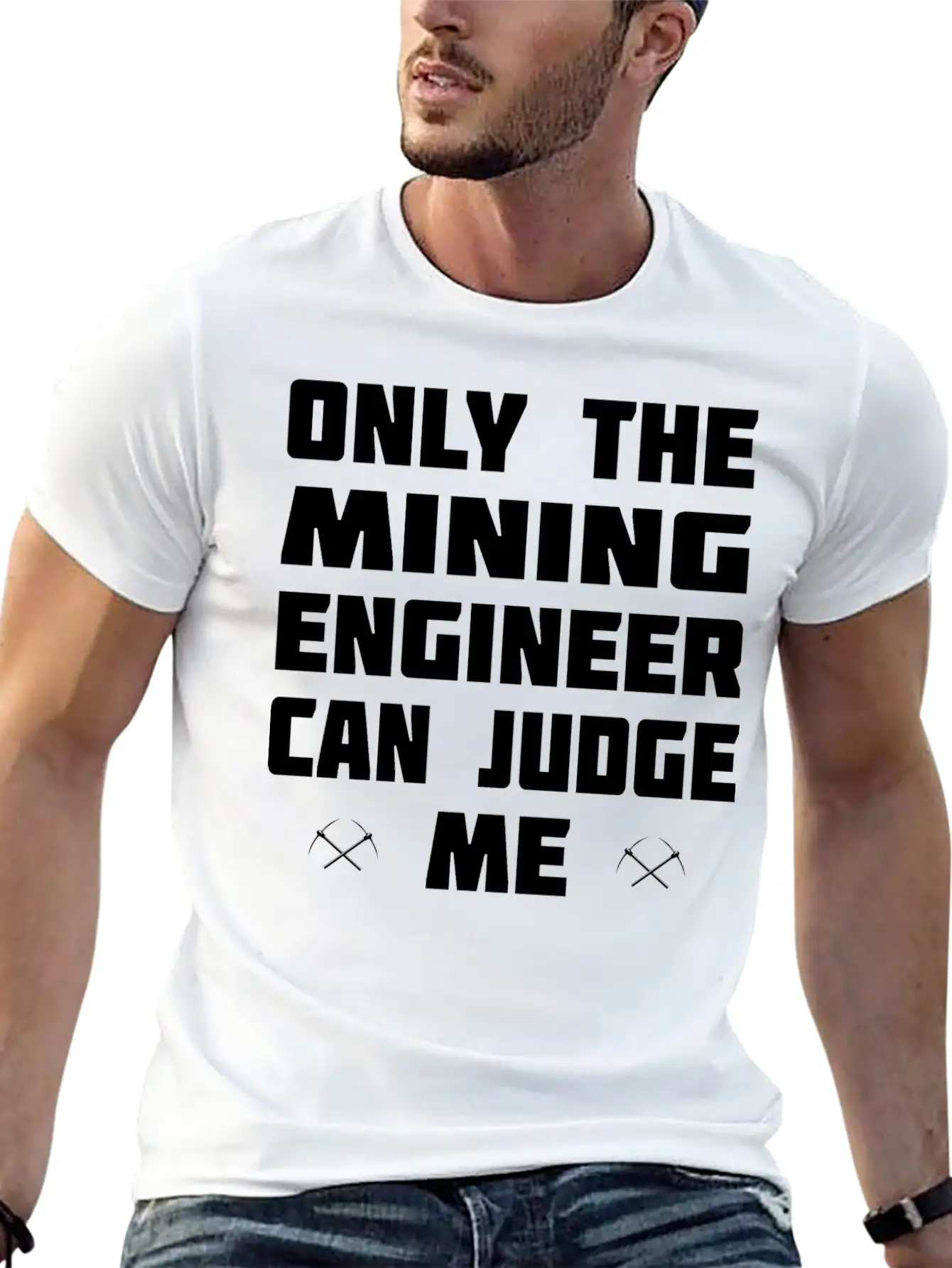Gold Mining Unisex Short Sleeve Soft Cotton T-Shirt – Casual Everyday Wear
