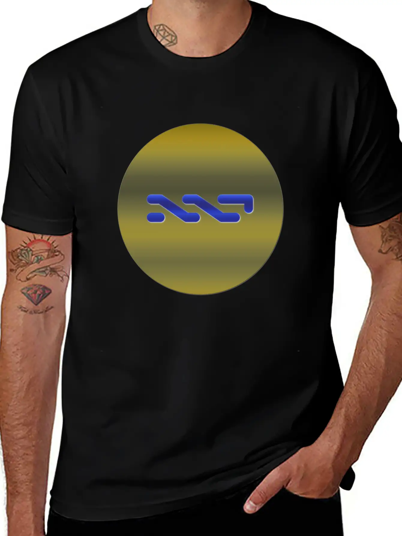 GOLD SILVER NXT 3D 3B T Timeless Short Sleeve Tee – Comfy And Minimalist Design