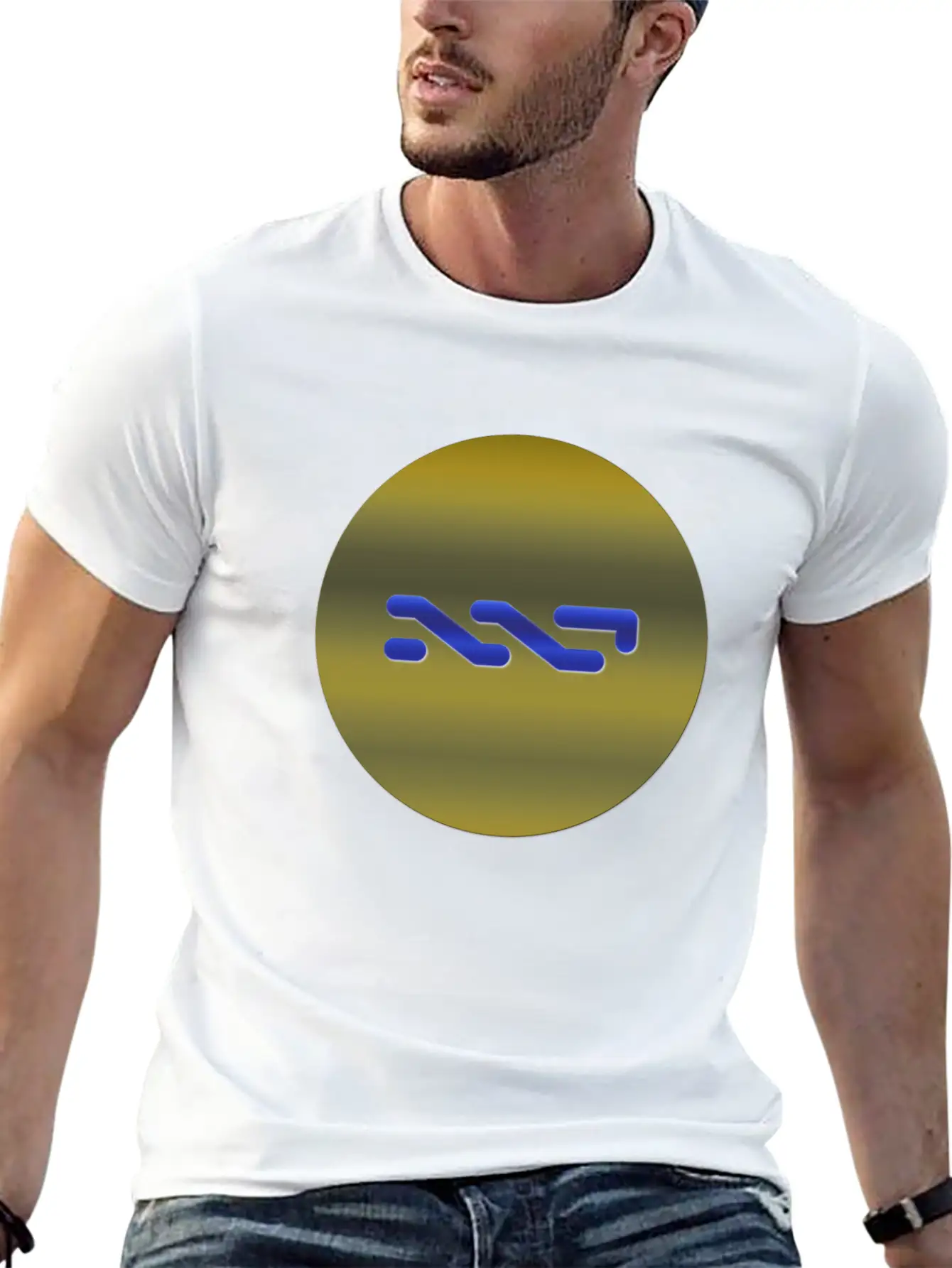 GOLD SILVER NXT 3D 3B T Timeless Short Sleeve Tee – Comfy And Minimalist Design