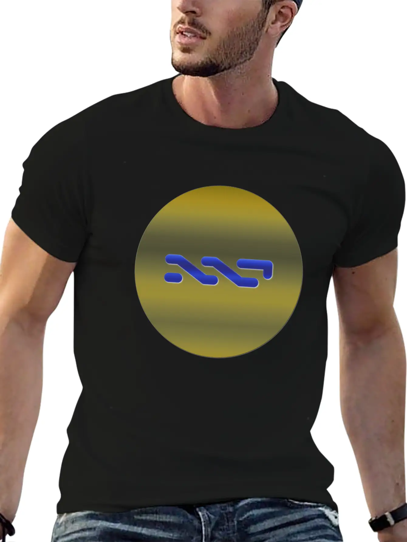 GOLD SILVER NXT 3D 3B T Timeless Short Sleeve Tee – Comfy And Minimalist Design