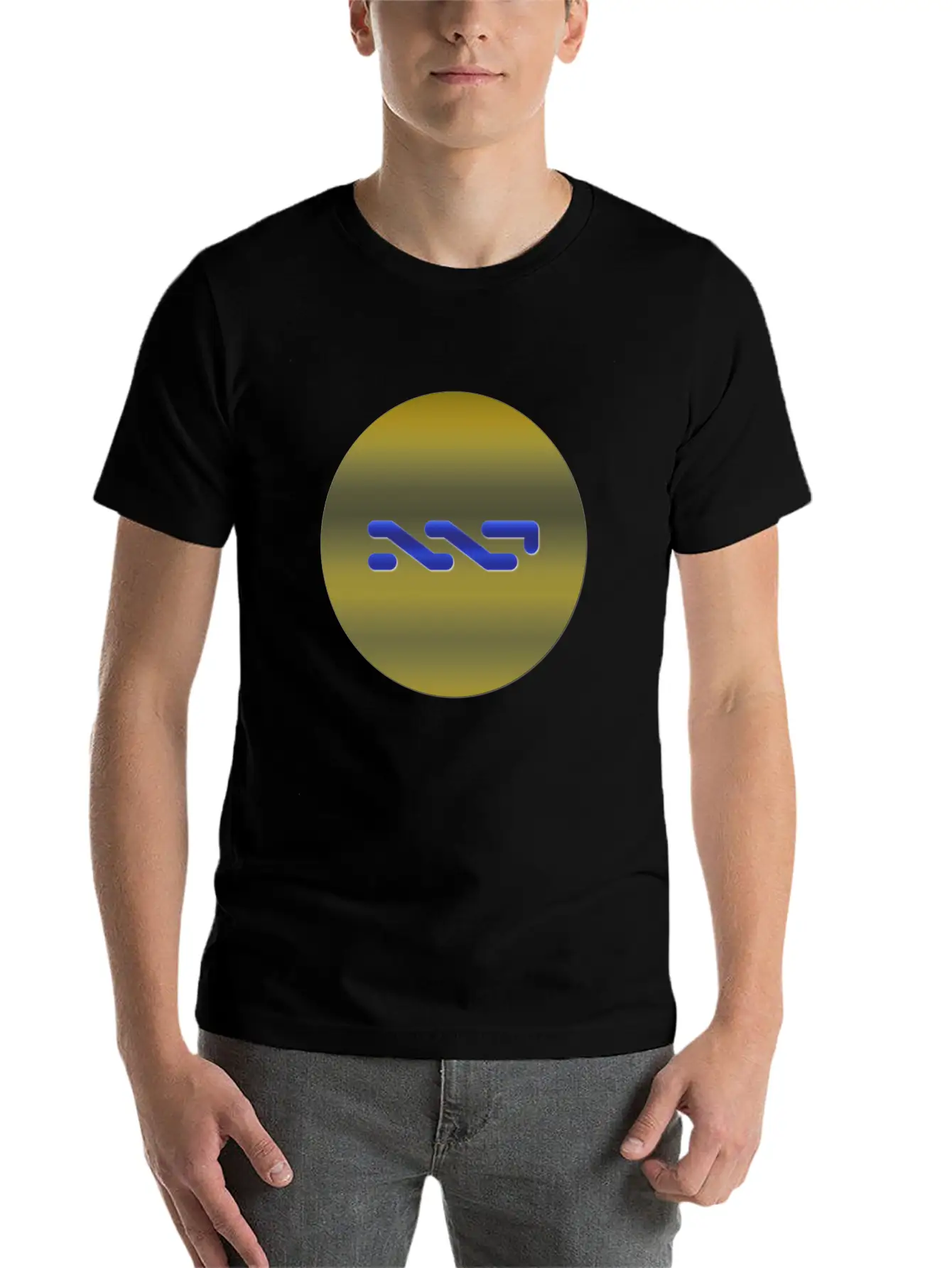 GOLD SILVER NXT 3D 3B T Timeless Short Sleeve Tee – Comfy And Minimalist Design