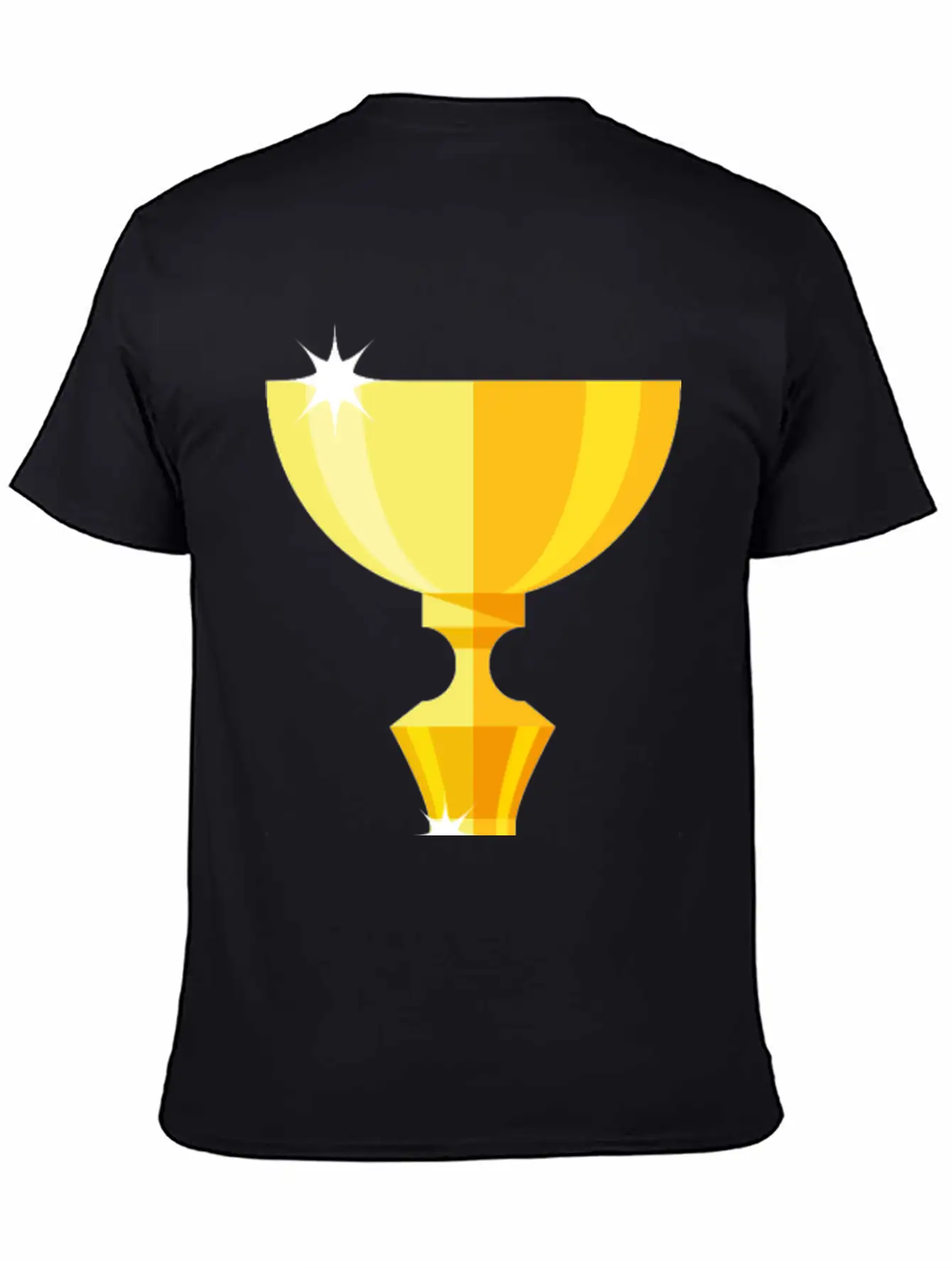 Gold Trophy Timeless Short Sleeve Tee – Comfy And Minimalist Design
