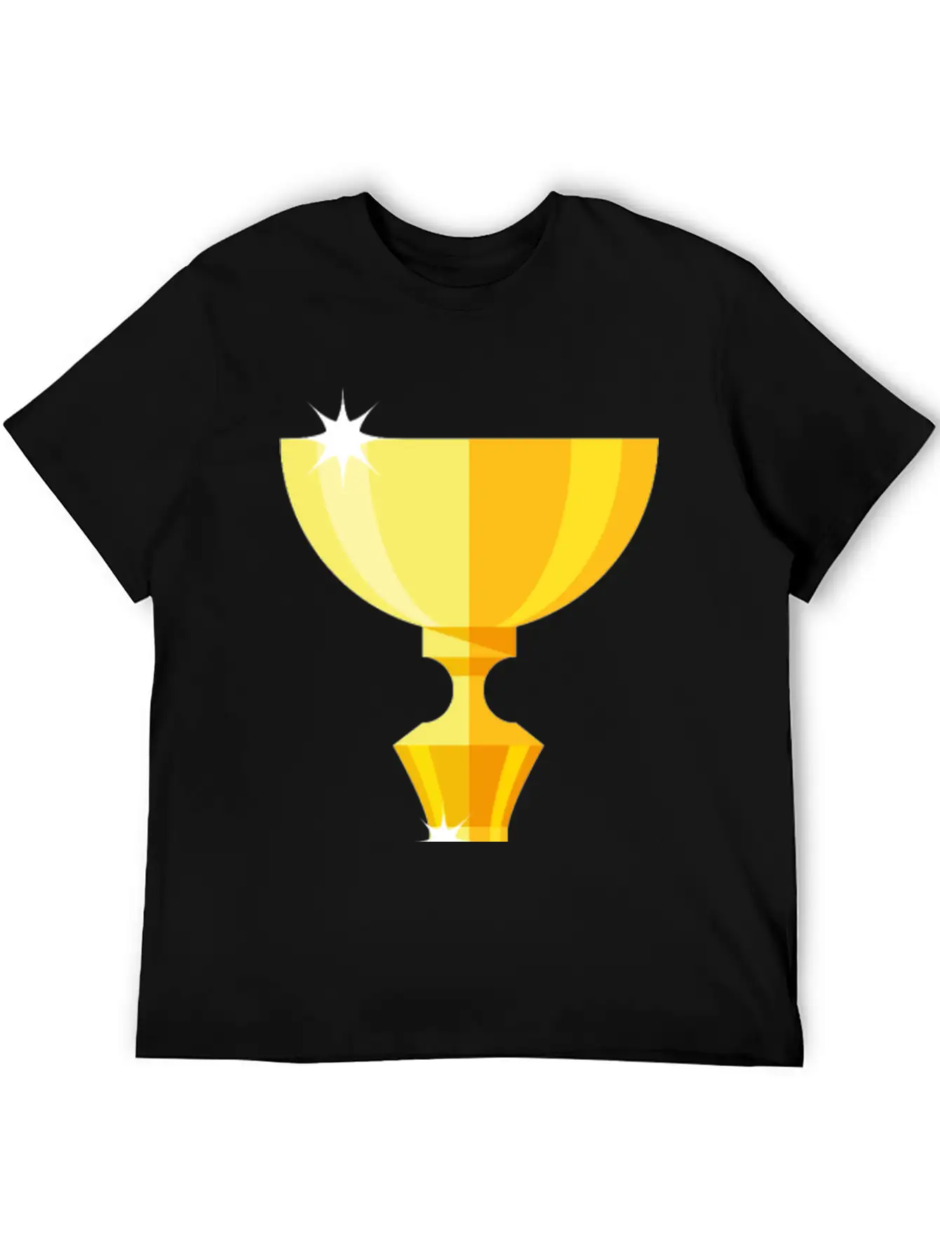 Gold Trophy Timeless Short Sleeve Tee – Comfy And Minimalist Design