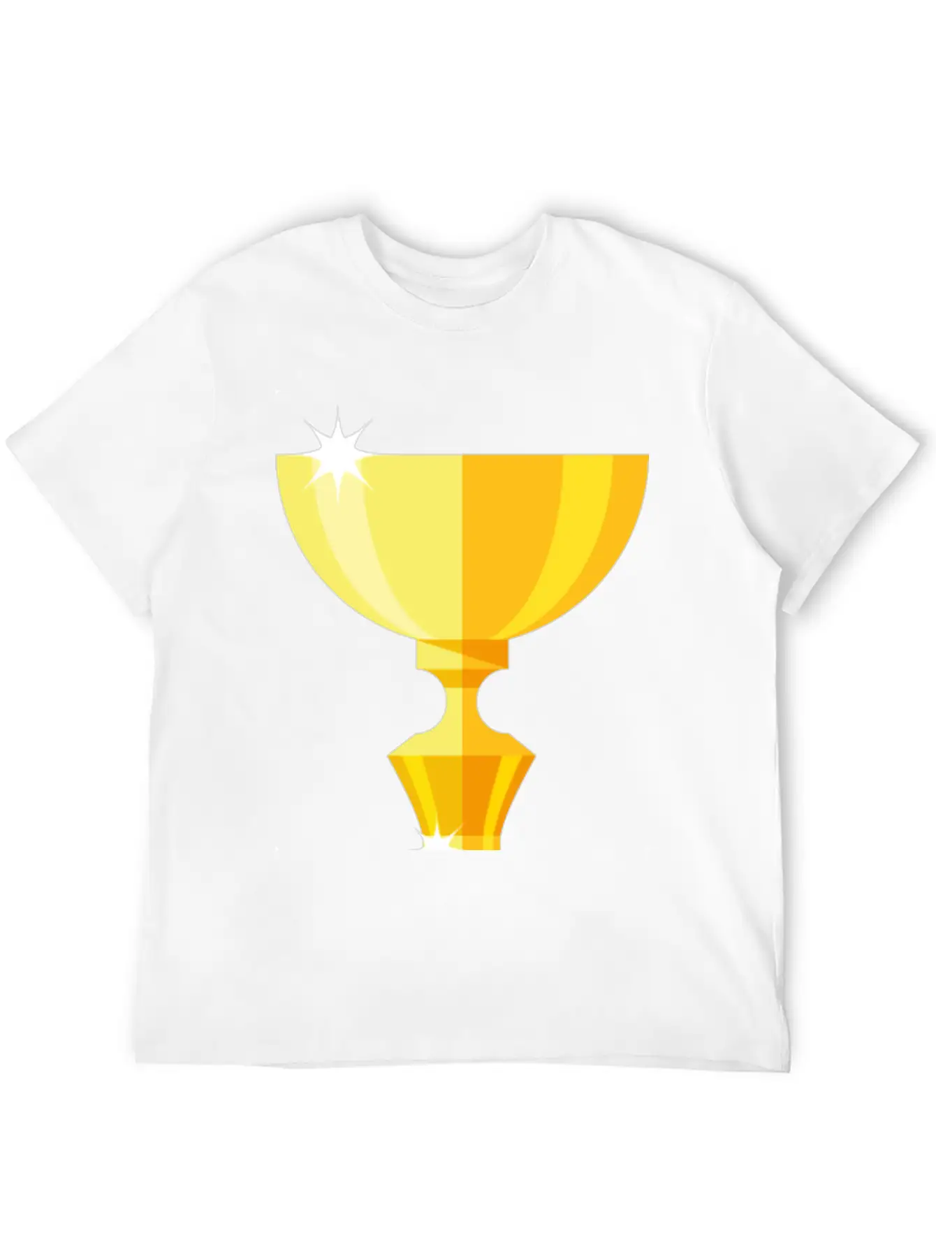 Gold Trophy Timeless Short Sleeve Tee – Comfy And Minimalist Design