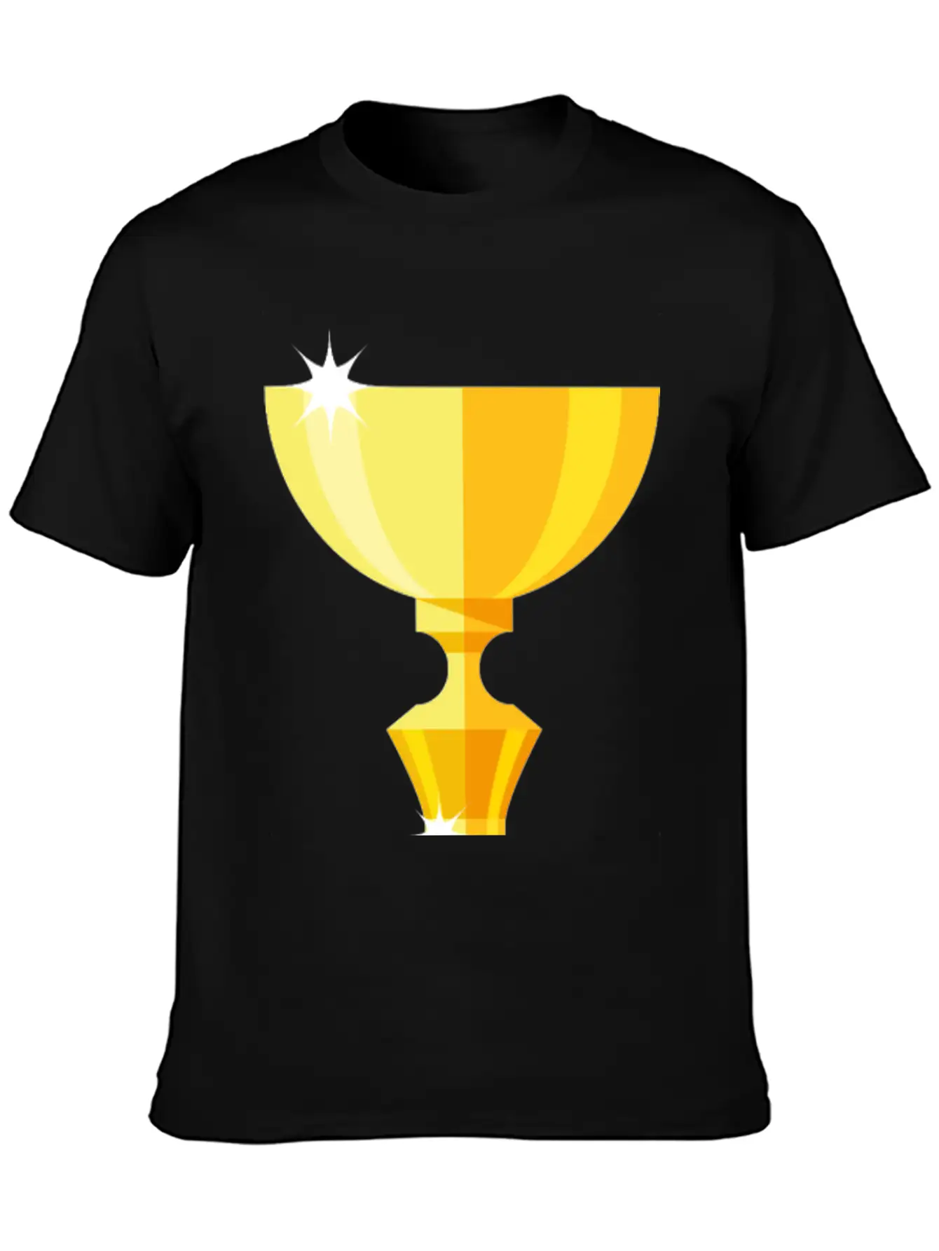 Gold Trophy Timeless Short Sleeve Tee – Comfy And Minimalist Design