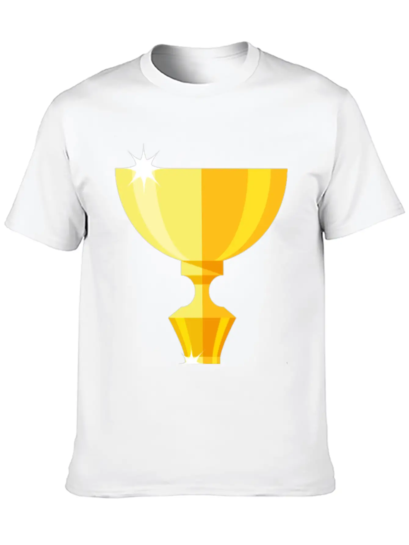 Gold Trophy Timeless Short Sleeve Tee – Comfy And Minimalist Design