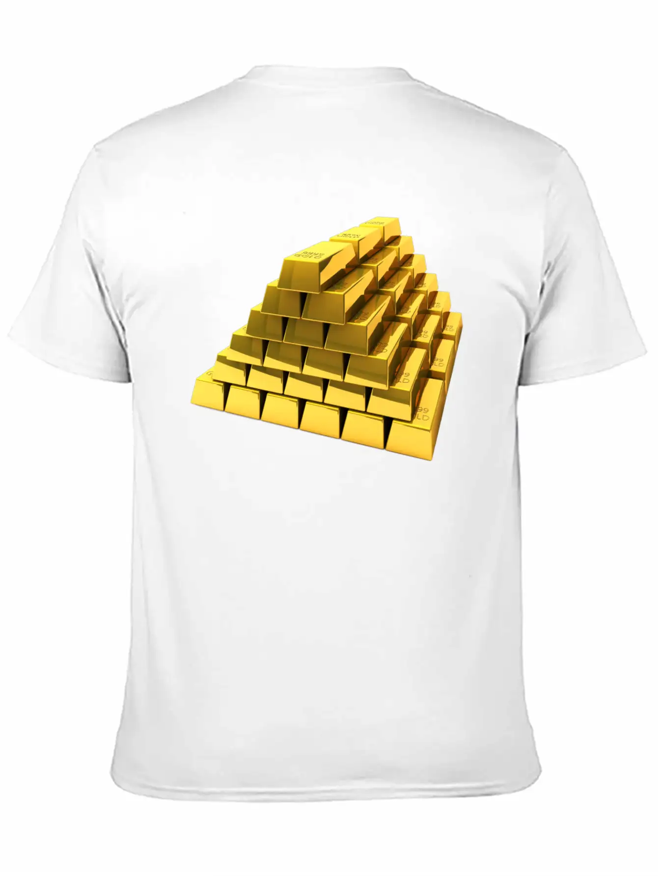 Gold Unisex Short Sleeve Soft Cotton T-Shirt – Casual Everyday Wear