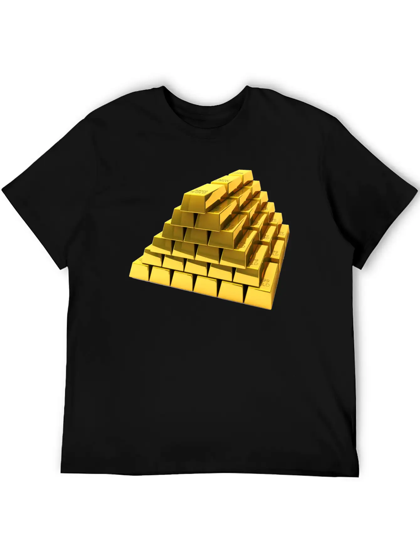 Gold Unisex Short Sleeve Soft Cotton T-Shirt – Casual Everyday Wear