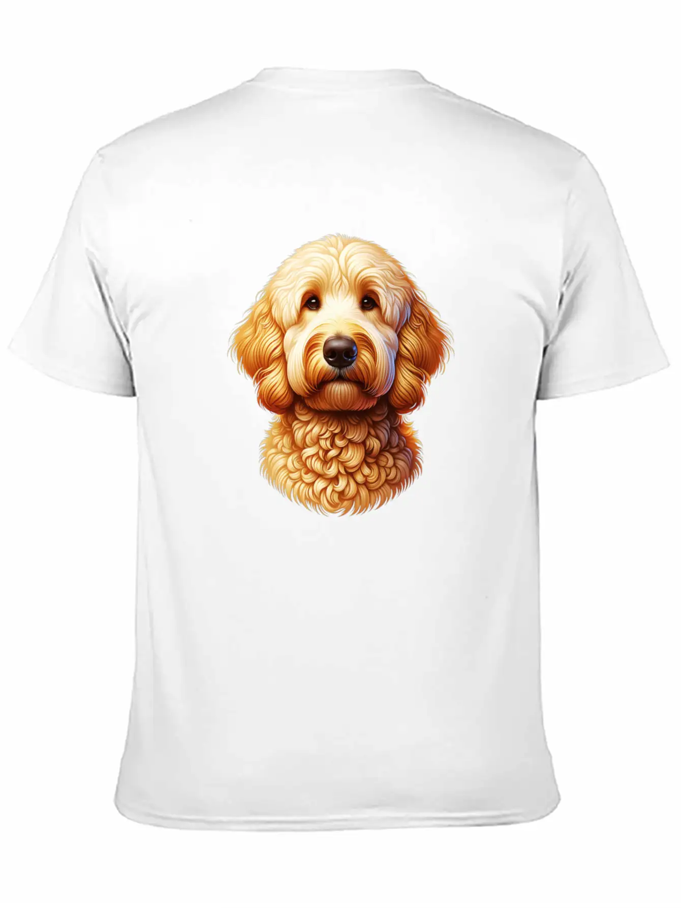 Goldendoodle Dog Comfortable Minimalist Graphic Tee – Summer Style Essential
