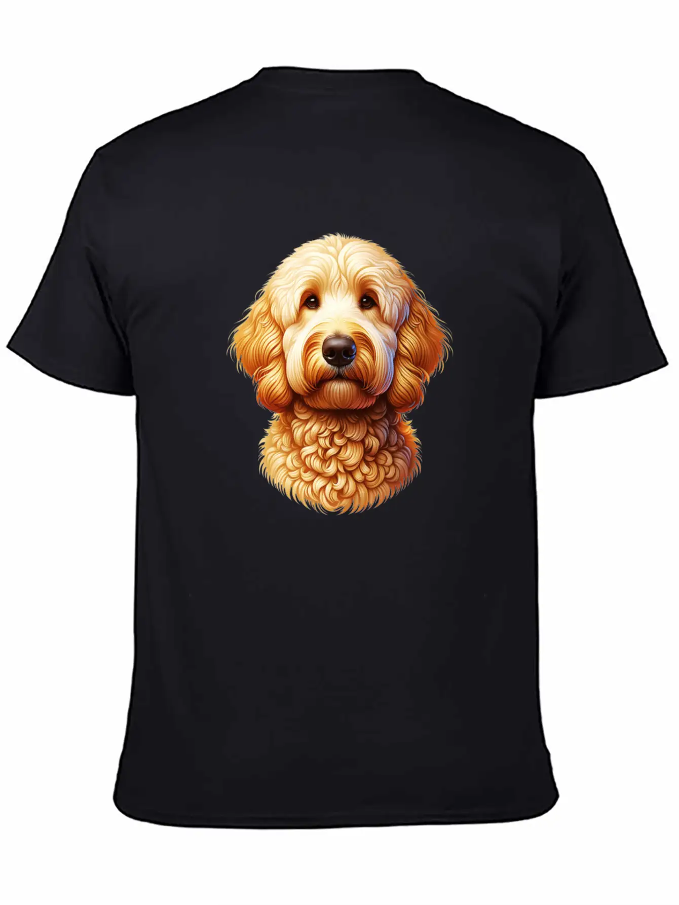 Goldendoodle Dog Comfortable Minimalist Graphic Tee – Summer Style Essential