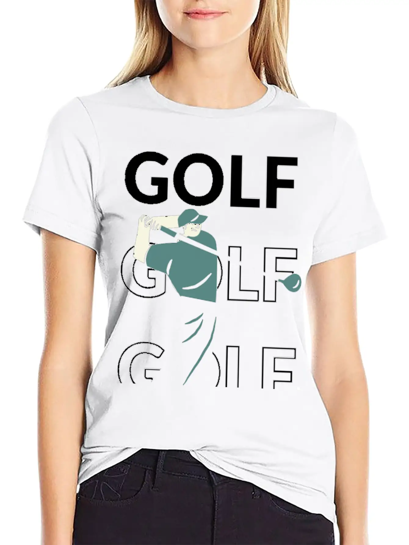Golf Golf Golf Stylish Everyday T-Shirt – Unisex Basic Cotton Tee