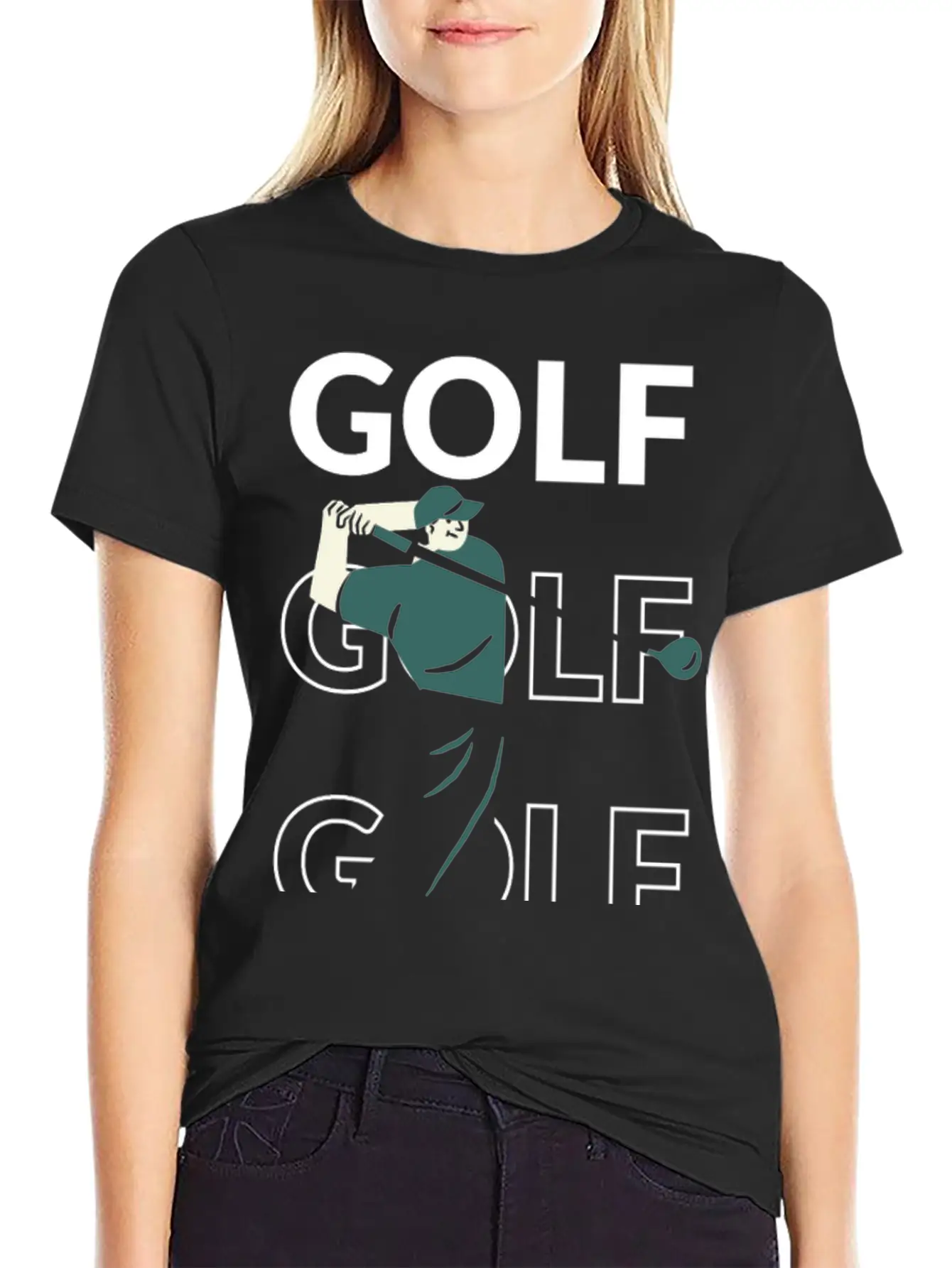 Golf Golf Golf Stylish Everyday T-Shirt – Unisex Basic Cotton Tee
