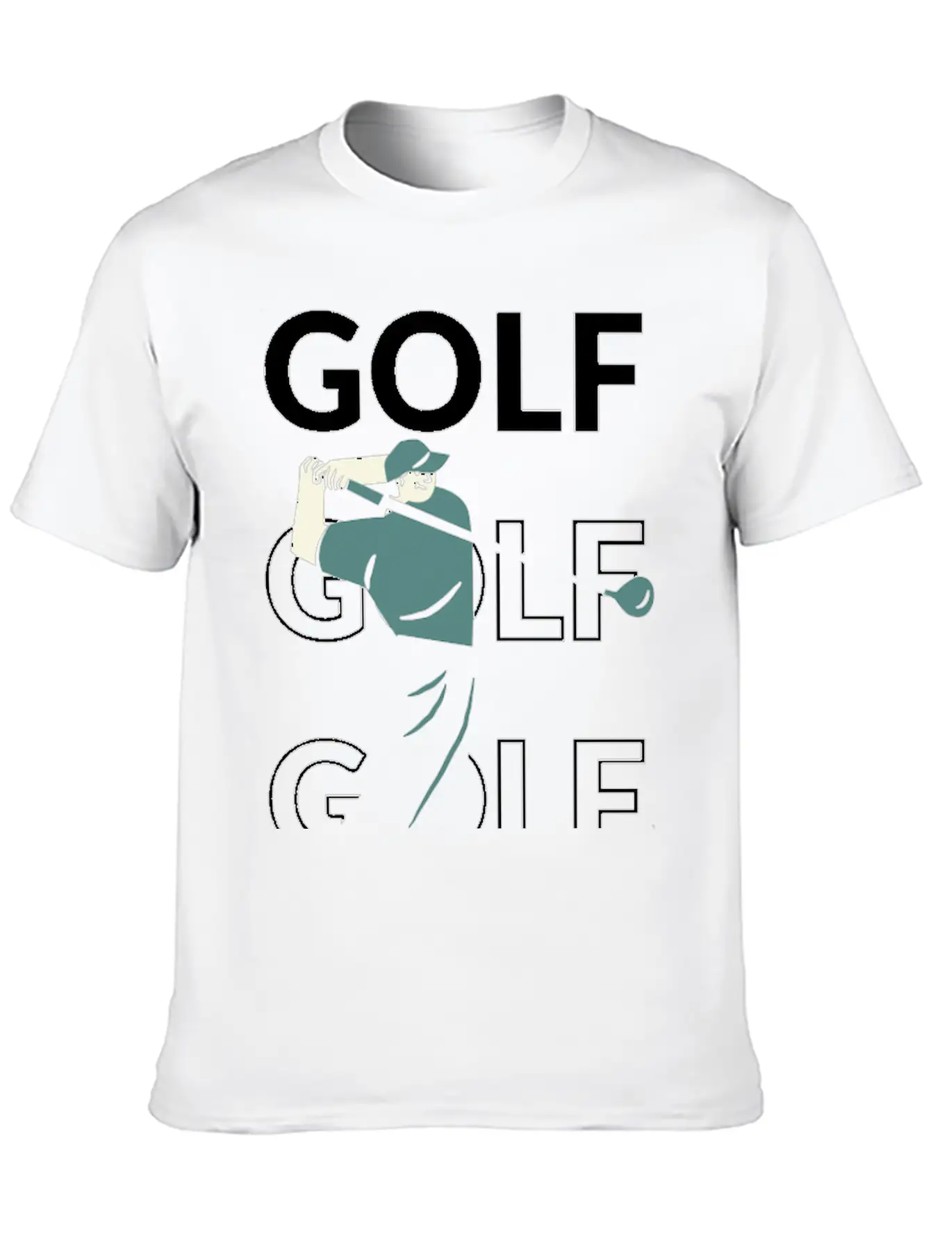 Golf Golf Golf Stylish Everyday T-Shirt – Unisex Basic Cotton Tee