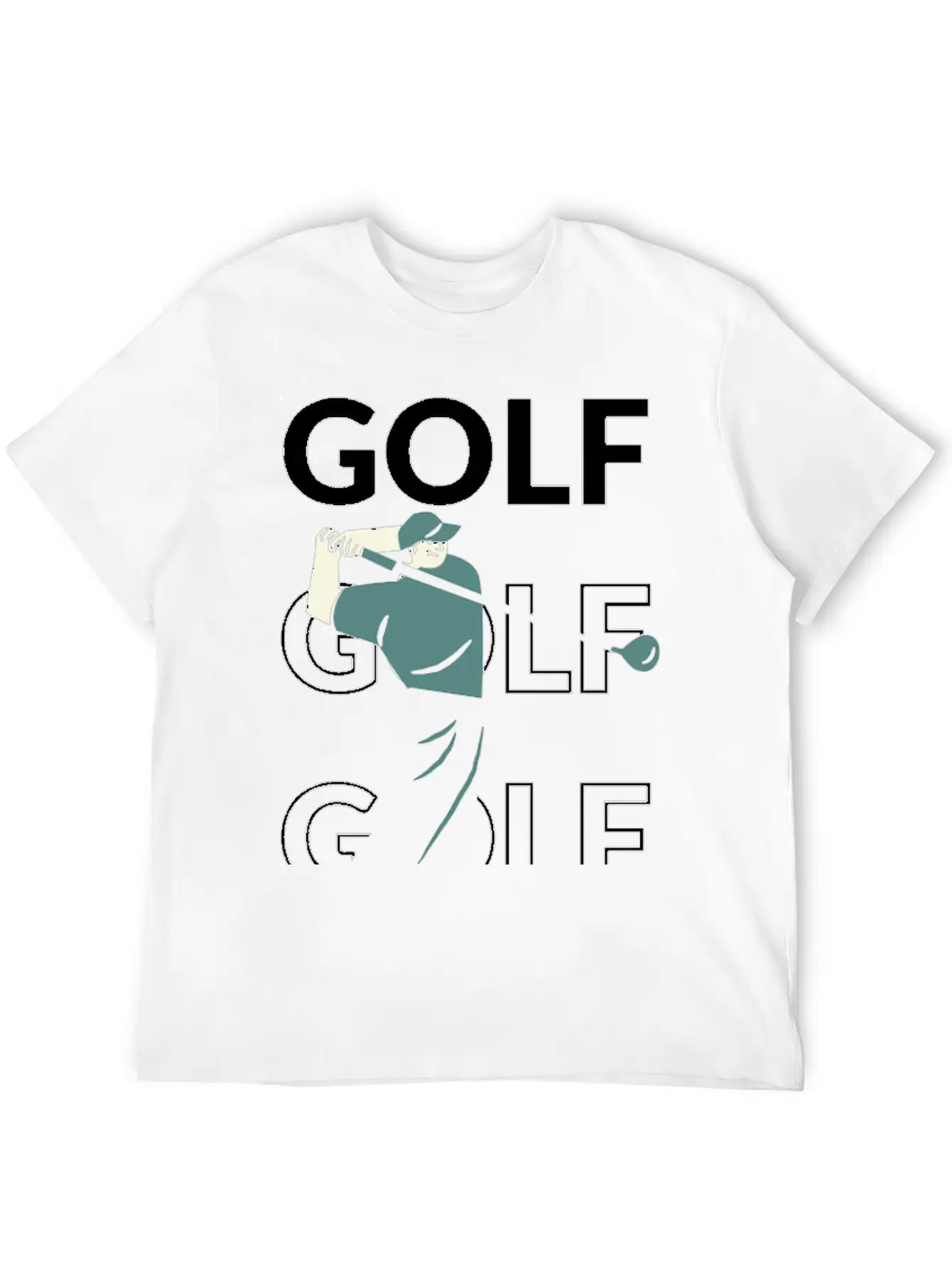 Golf Golf Golf Stylish Everyday T-Shirt – Unisex Basic Cotton Tee