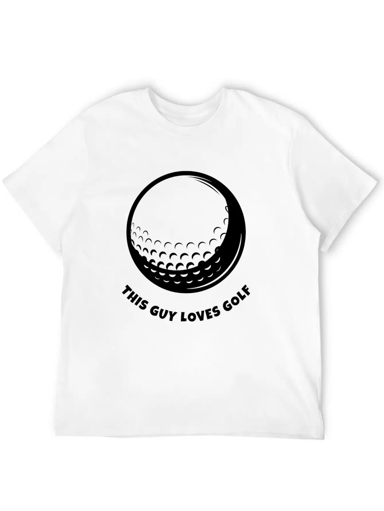 Golf Golfer Man Funny Great Gift Idea Stylish Everyday T-Shirt – Unisex Basic Cotton Tee