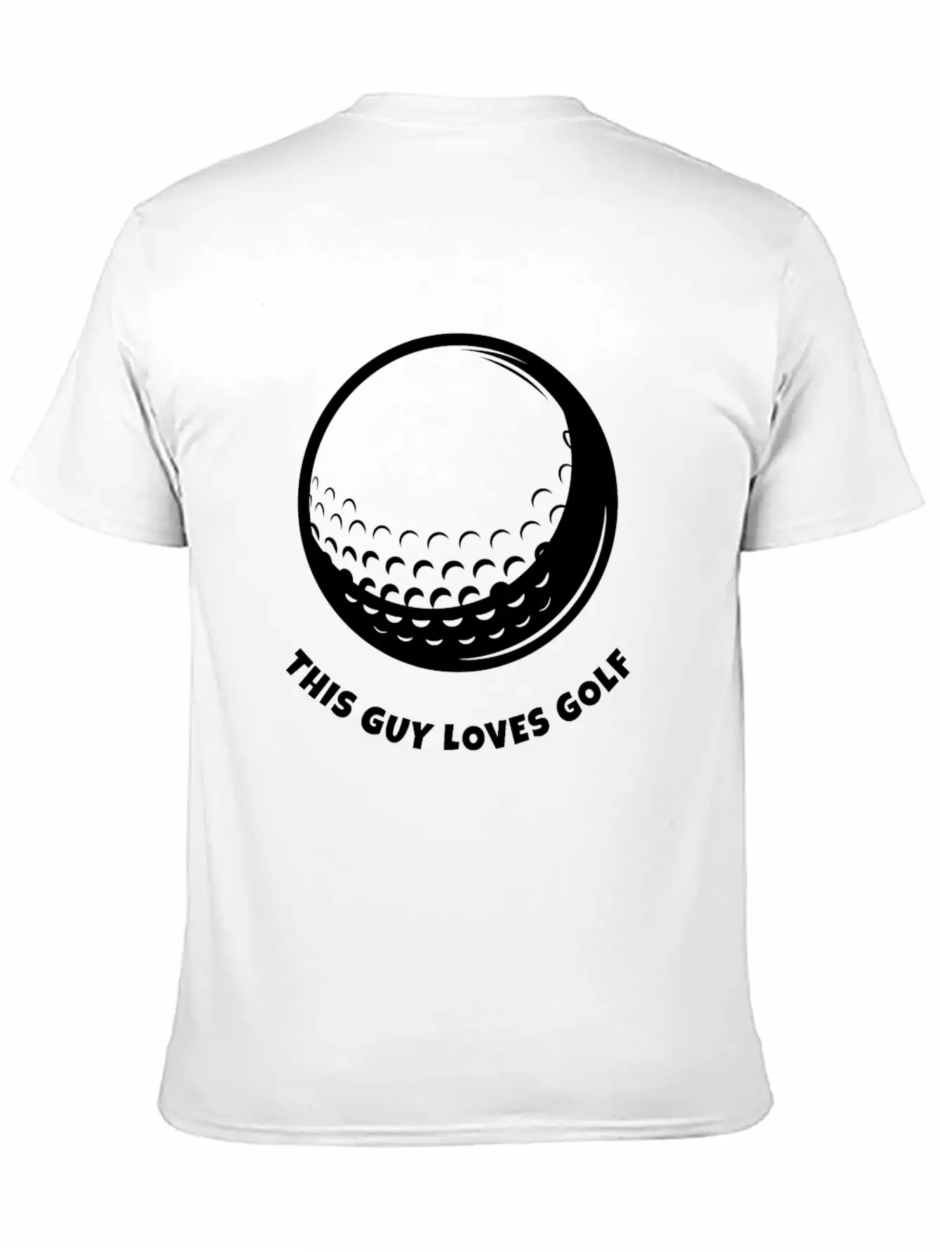 Golf Golfer Man Funny Great Gift Idea Stylish Everyday T-Shirt – Unisex Basic Cotton Tee