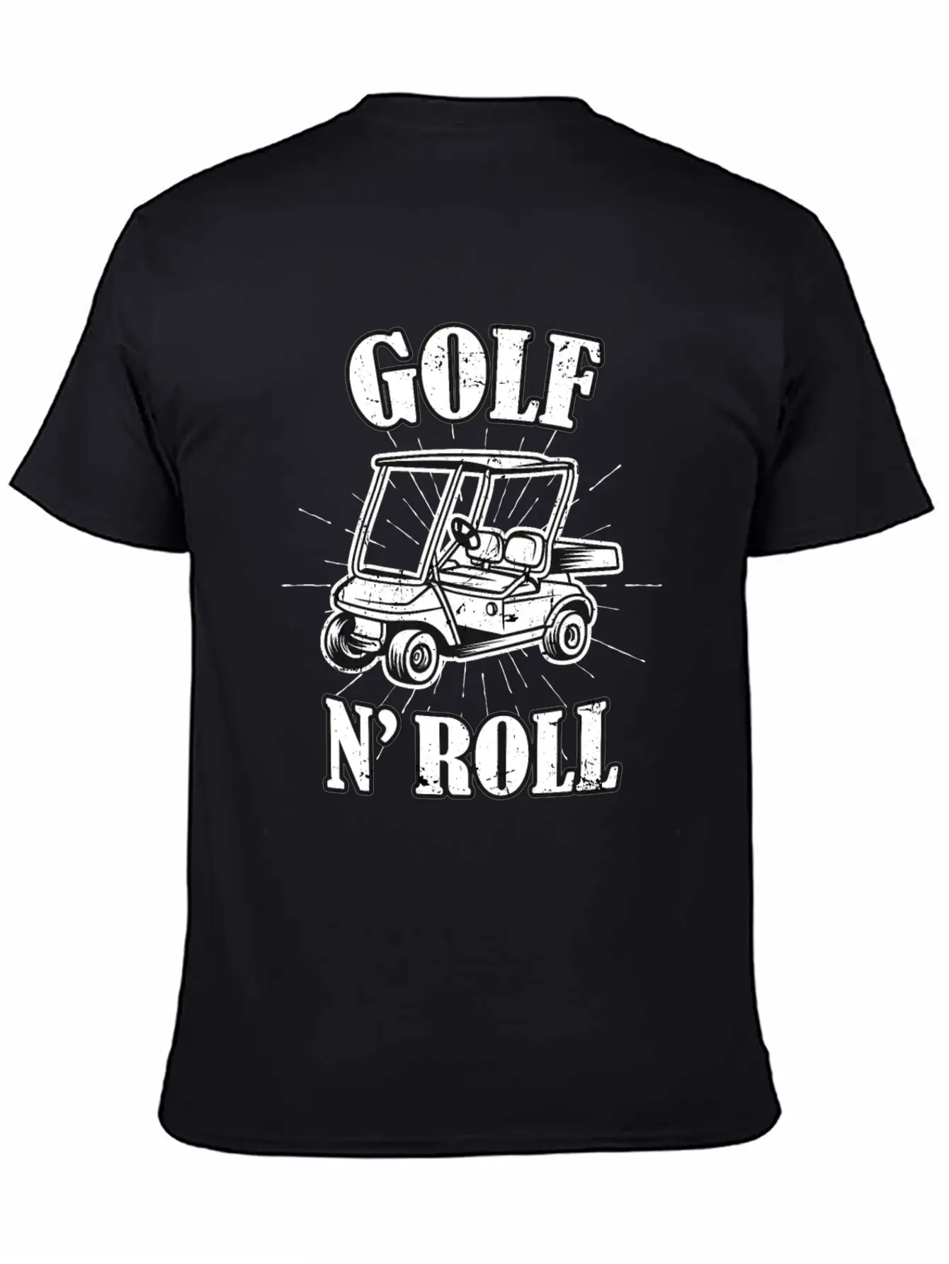 Golf N Roll Golfer Gifts Unisex Short Sleeve Soft Cotton T-Shirt – Casual Everyday Wear
