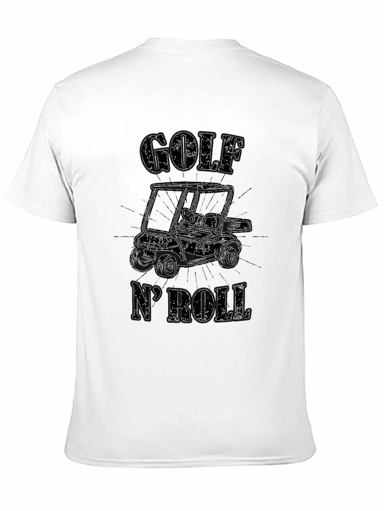 Golf N Roll Golfer Gifts Unisex Short Sleeve Soft Cotton T-Shirt – Casual Everyday Wear