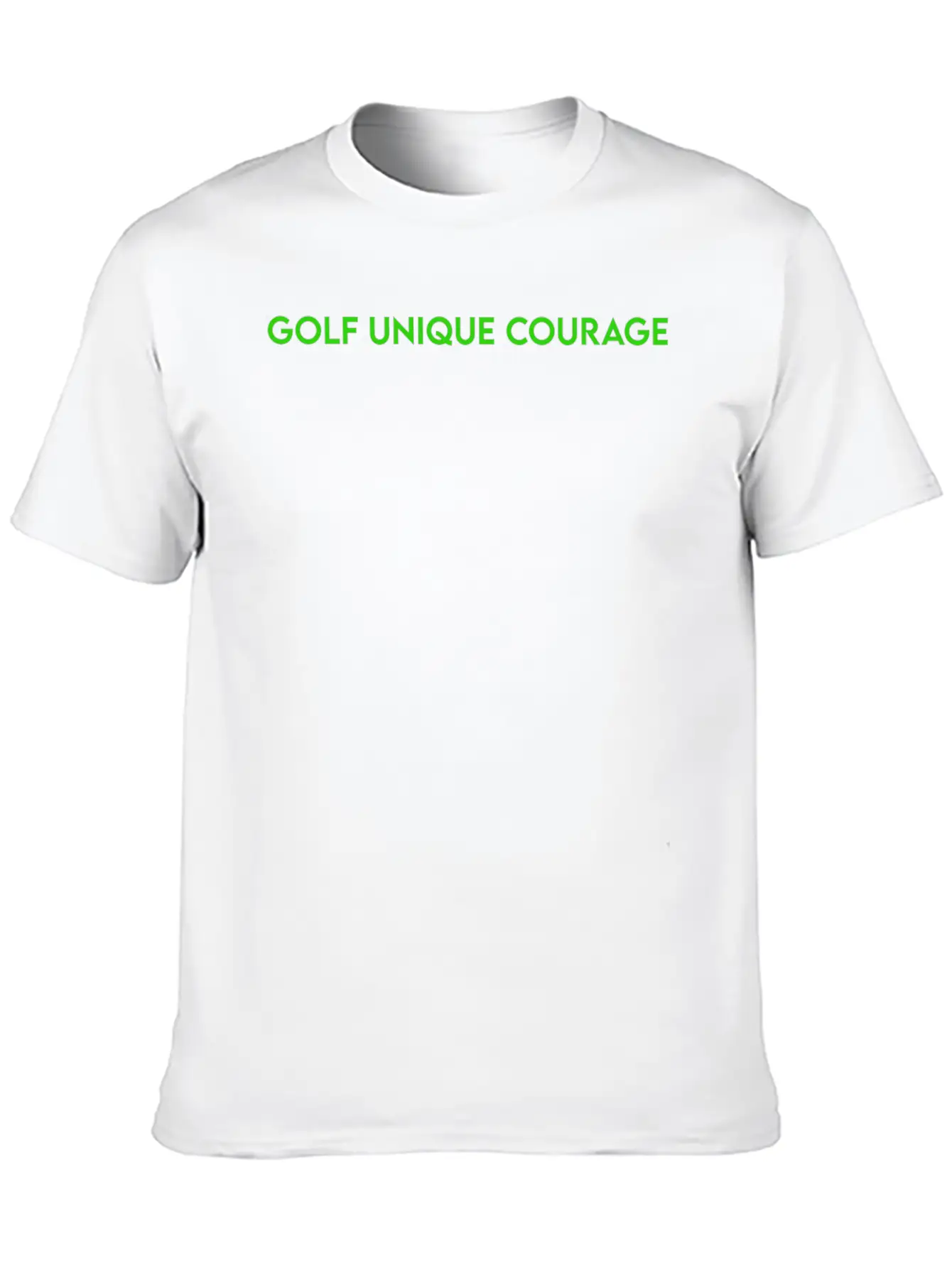 GOLF UNIQUE COURAGE Timeless Short Sleeve Tee – Comfy And Minimalist Design
