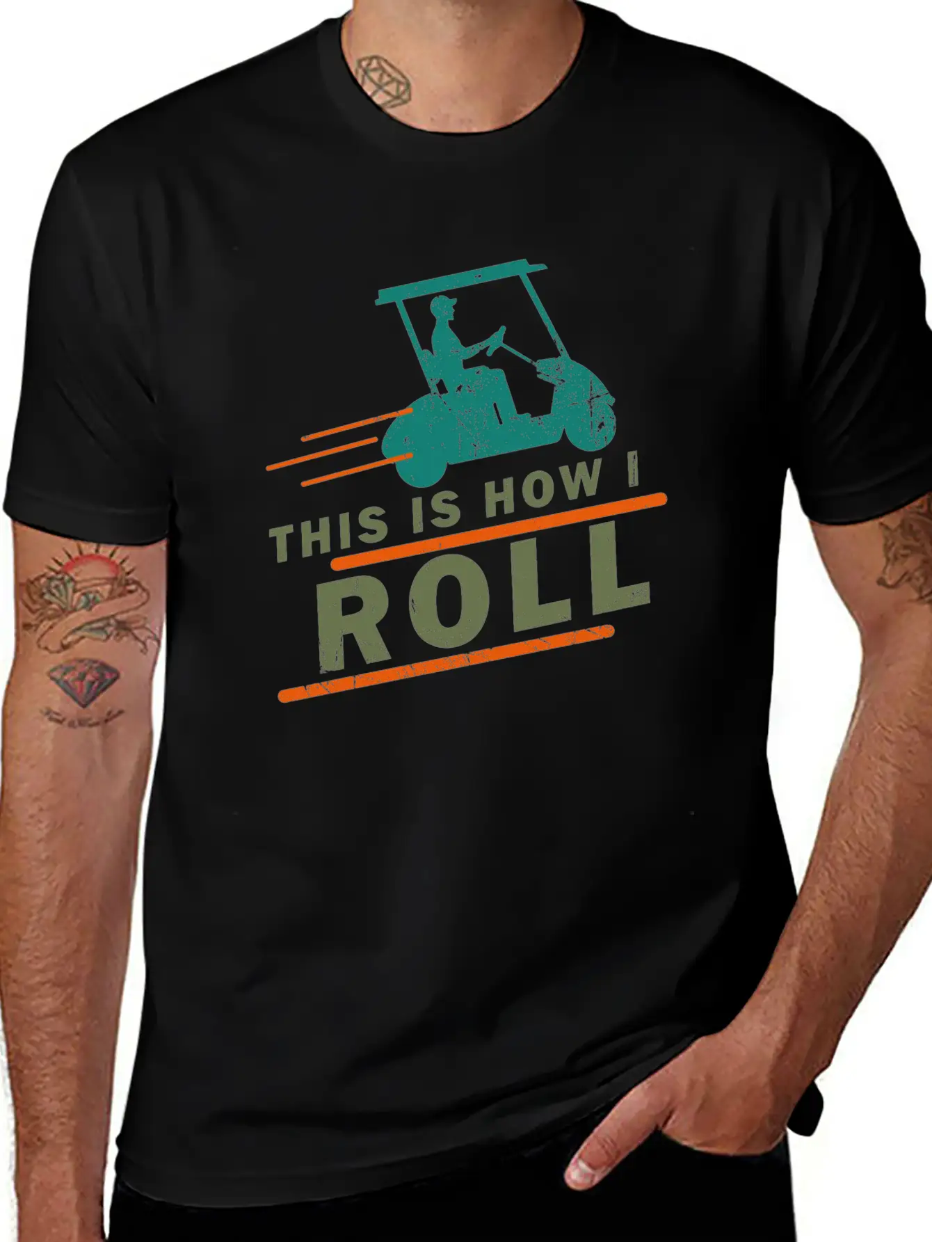 Golf Unisex Short Sleeve Soft Cotton T-Shirt – Casual Everyday Wear