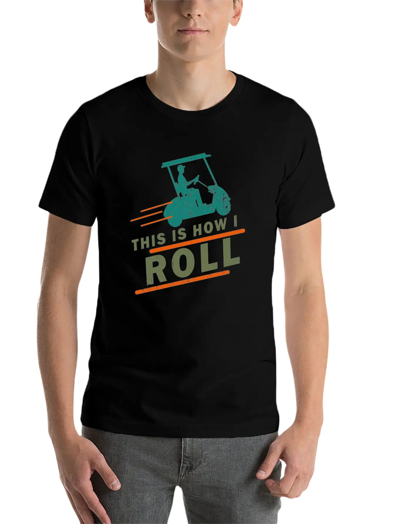Golf Unisex Short Sleeve Soft Cotton T-Shirt – Casual Everyday Wear