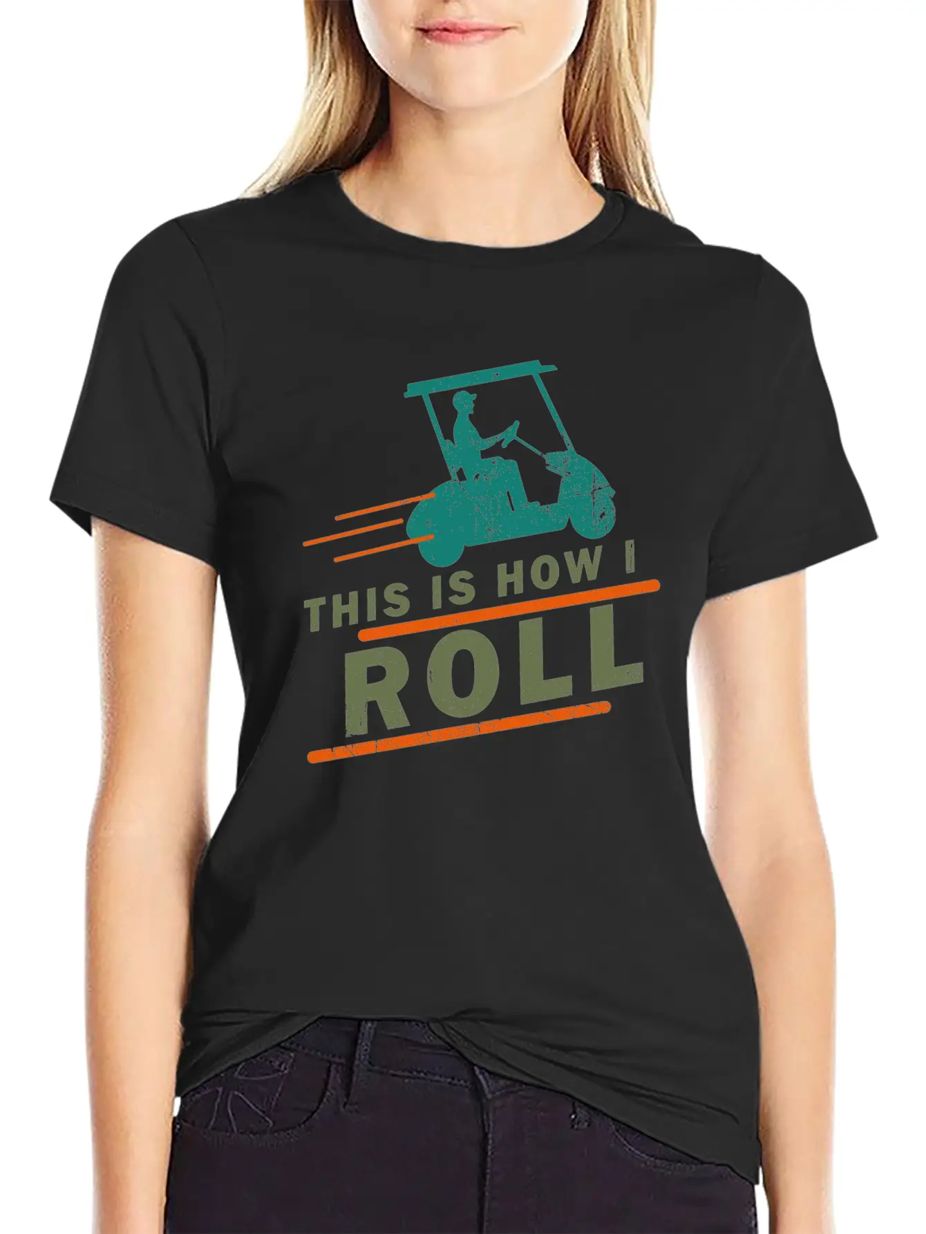 Golf Unisex Short Sleeve Soft Cotton T-Shirt – Casual Everyday Wear