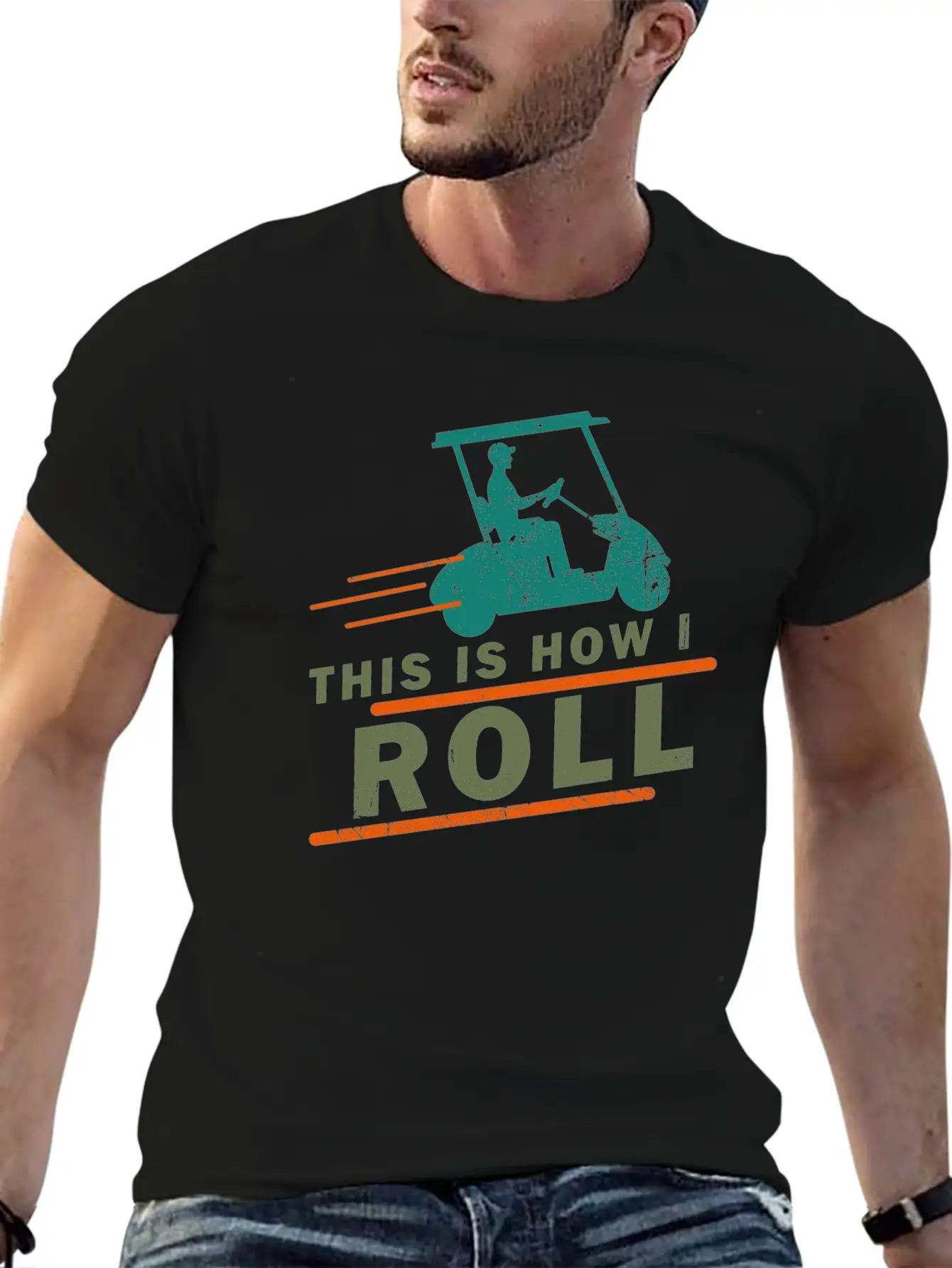 Golf Unisex Short Sleeve Soft Cotton T-Shirt – Casual Everyday Wear