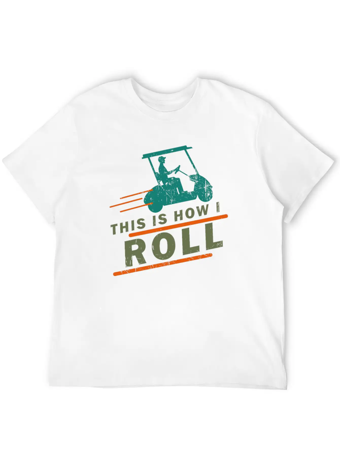 Golf Unisex Short Sleeve Soft Cotton T-Shirt – Casual Everyday Wear