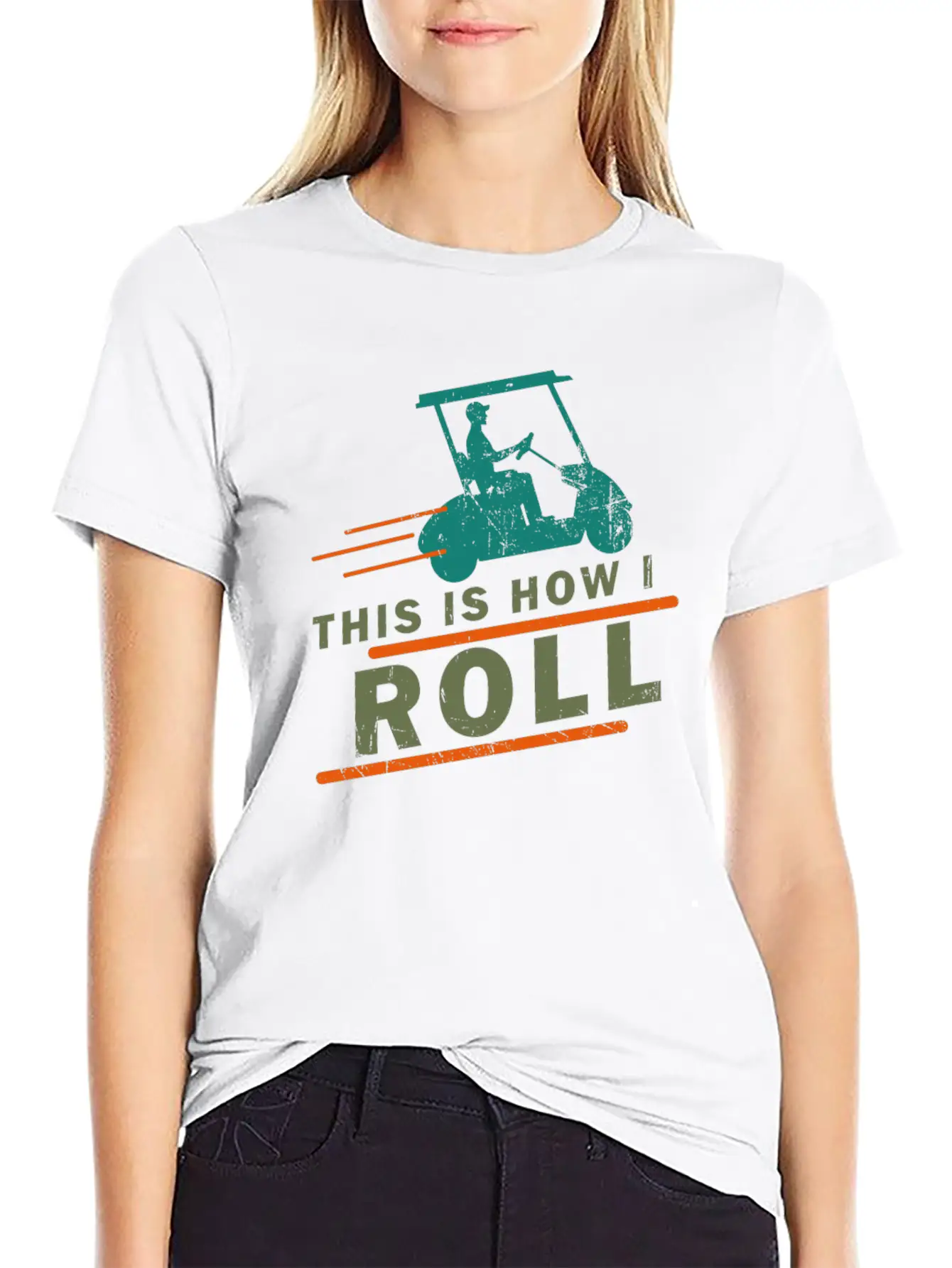 Golf Unisex Short Sleeve Soft Cotton T-Shirt – Casual Everyday Wear