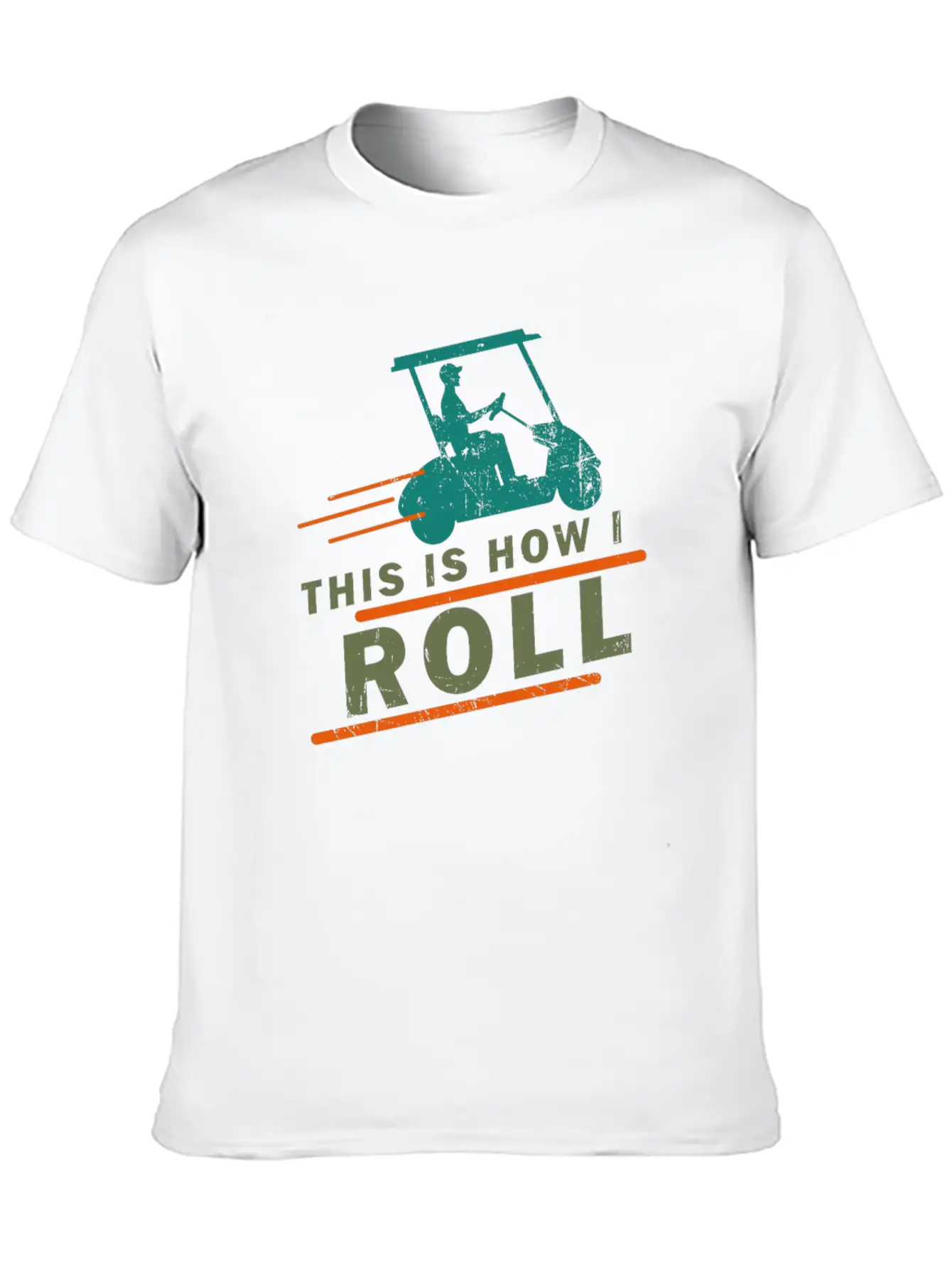 Golf Unisex Short Sleeve Soft Cotton T-Shirt – Casual Everyday Wear