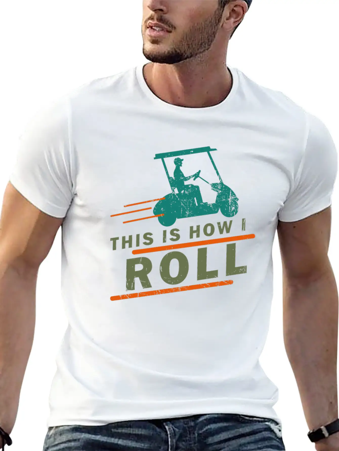 Golf Unisex Short Sleeve Soft Cotton T-Shirt – Casual Everyday Wear