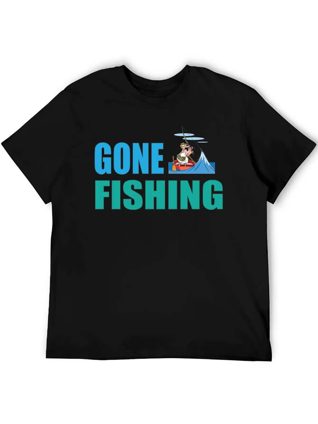 Gone Fishing No 2 Timeless Short Sleeve Tee – Comfy And Minimalist Design