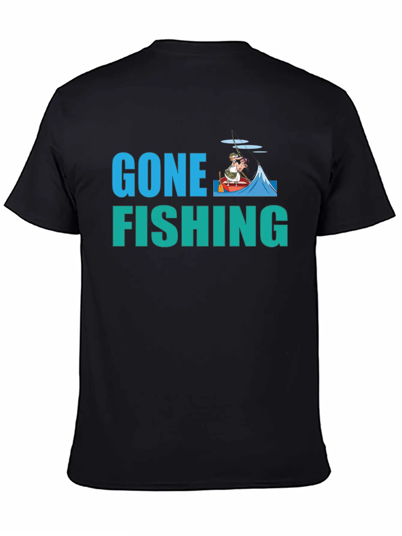 Gone Fishing No 2 Timeless Short Sleeve Tee – Comfy And Minimalist Design
