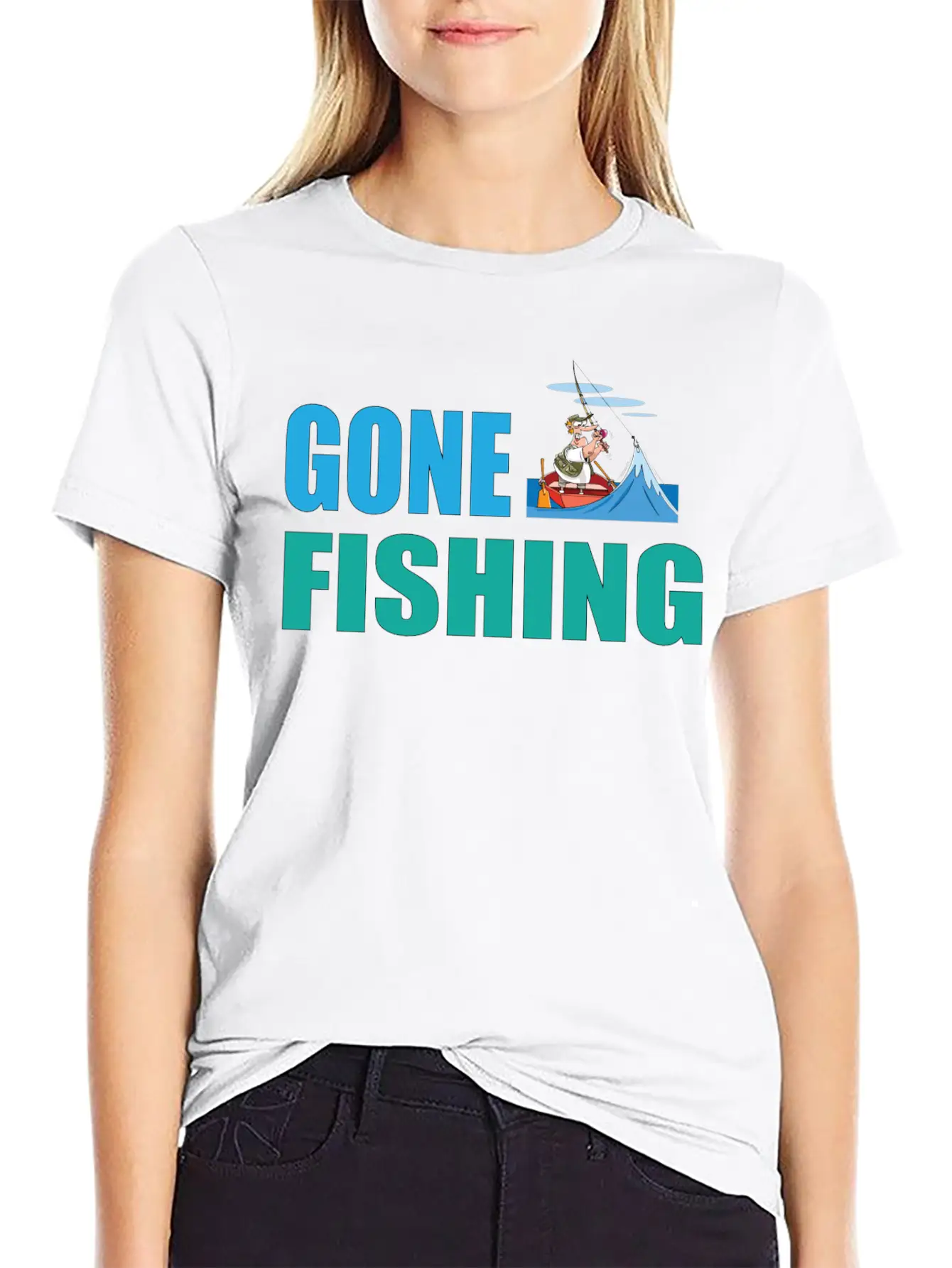Gone Fishing No 2 Timeless Short Sleeve Tee – Comfy And Minimalist Design